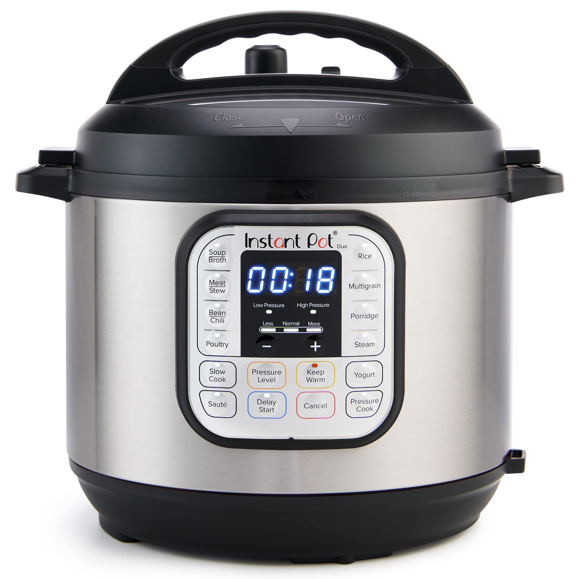 Instant Pot Duo 7 In 1 Mini Electric Pressure Cooker, Slow Rice Cooker, Steamer, Saut�, Yogurt Maker, Warmer & Sterilizer, Includes Free App With Over 1900 Recipes, Stainless Steel, 3 Quart