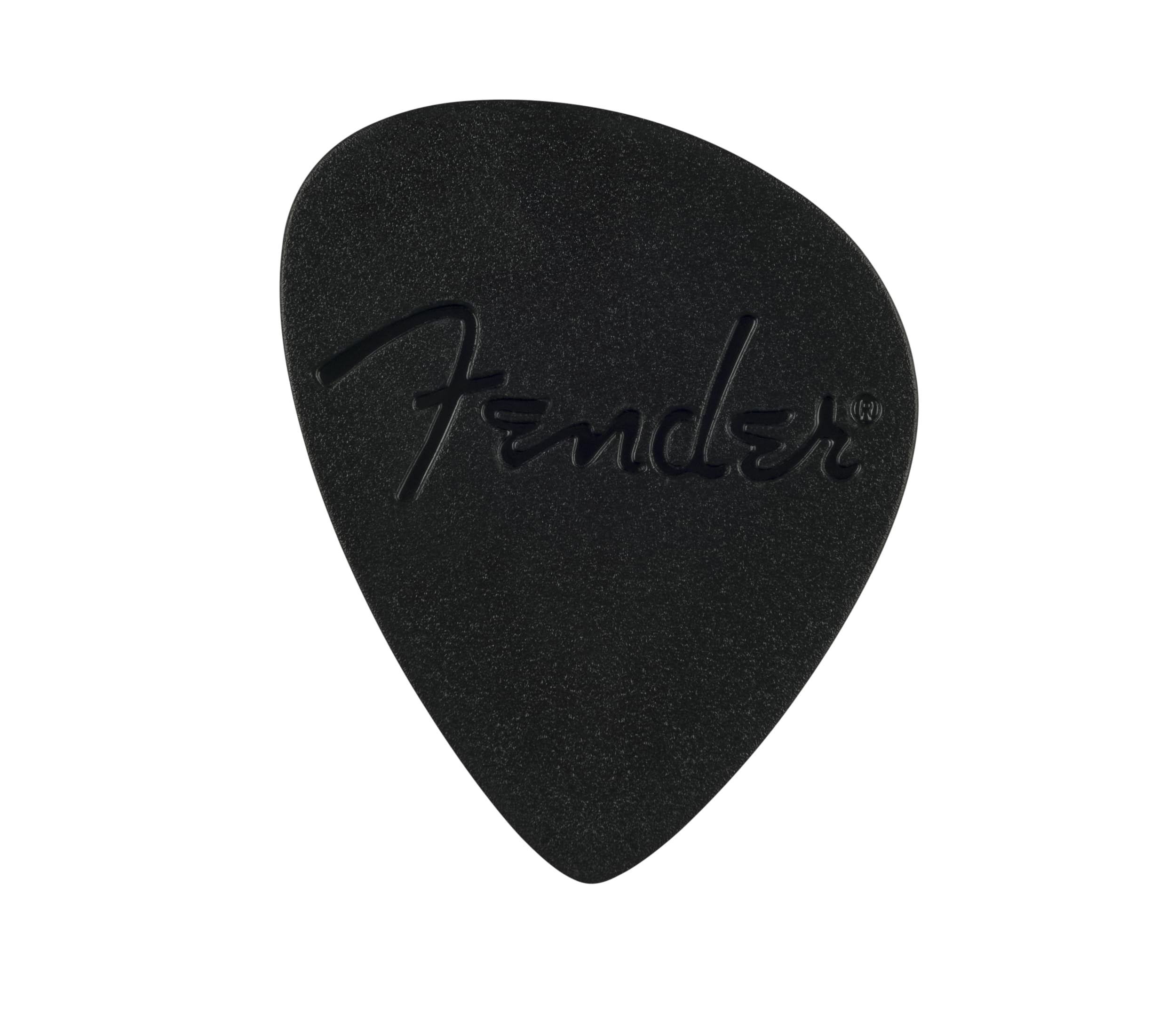 Fender Offset Picks, Guitar Accessories, Black, 6-Pack