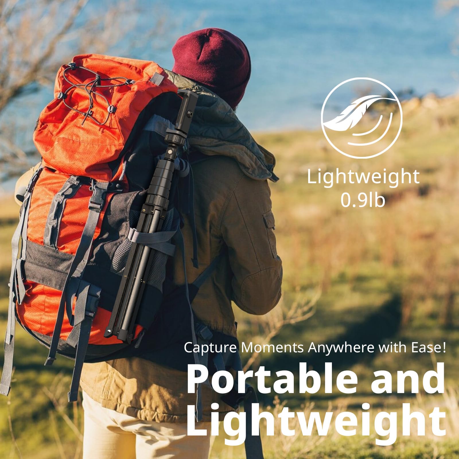 Ubeesize 67 Phone Tripod & Selfie Stick, Camera Tripod Stand With Wireless Remote And Phone Holder,Compatible With Iphone Androi