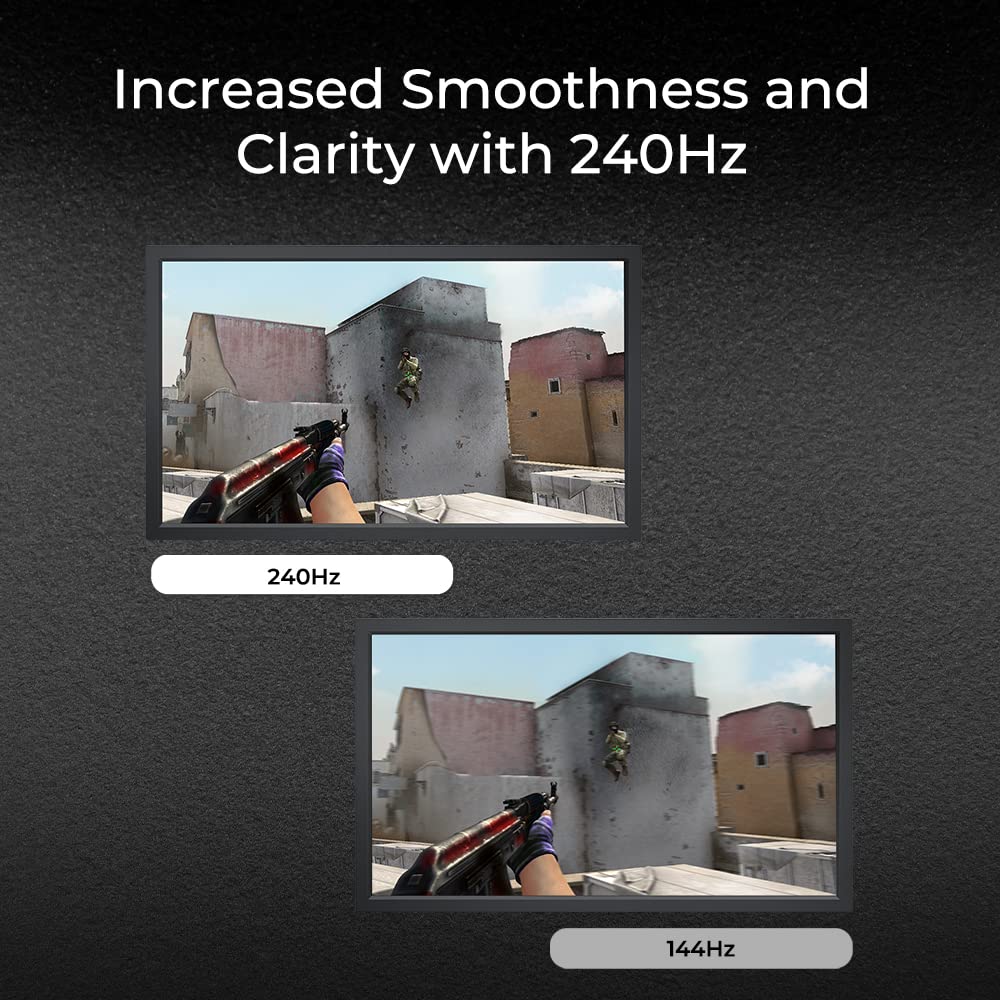 Benq Zowie Xl2540K 24.5 Inch 240Hz Gaming Monitor | Smaller Base | Flexible Height & Tilt Adjustment | Xl Setting To Share | Cus