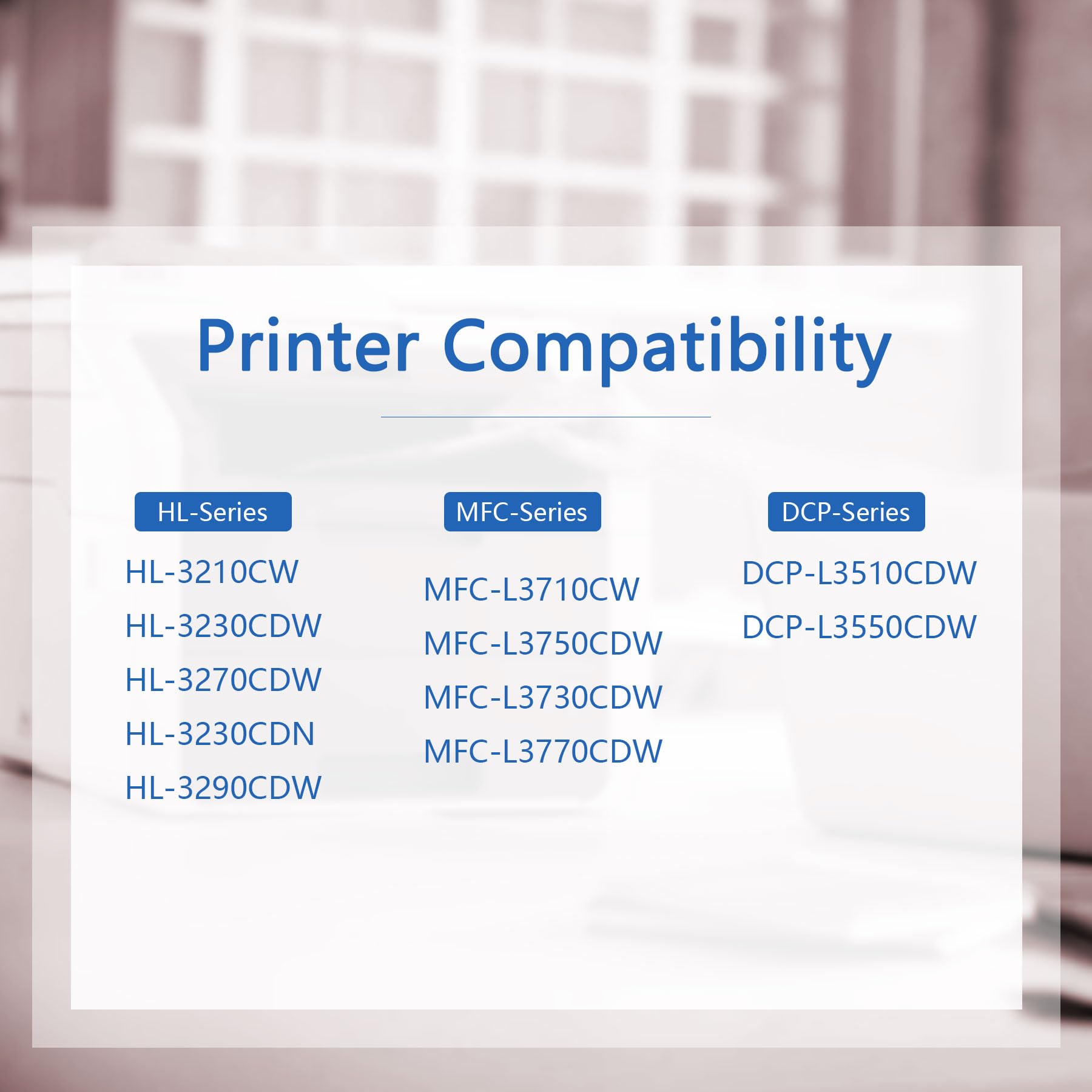 Dr223Cl Drum Unit Set Replacement For Brother Dr 223Cl Drum Mfc L3710Cw L3770Cdw L3750Cdw Hl L3270Cdw Printer (4 Pack