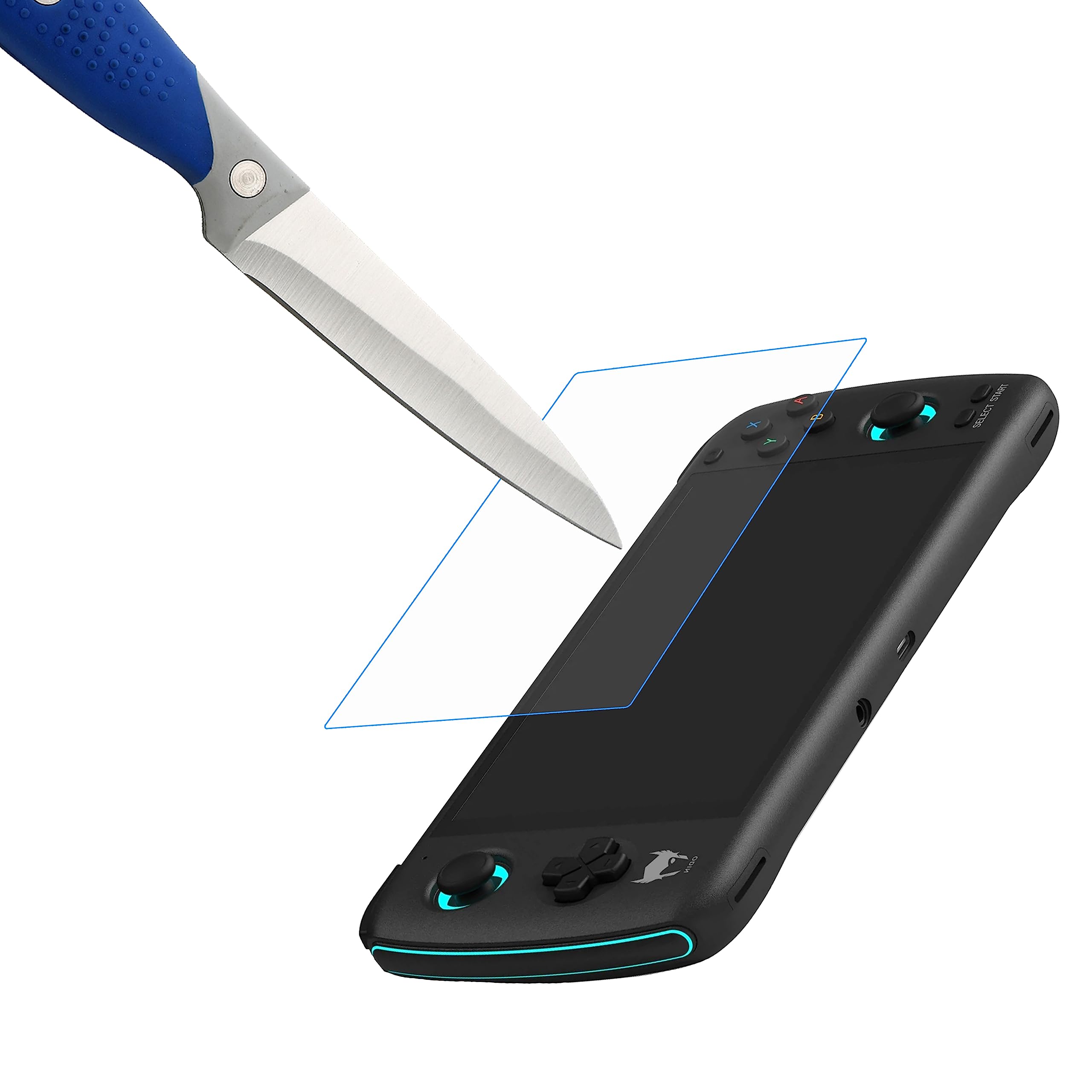 Mr.Shield Screen Protector For Ayn Odin/Ayn Odin Lite [Tempered Glass] [3 Pack] [Japan Glass With 9H Hardness] Screen Protector