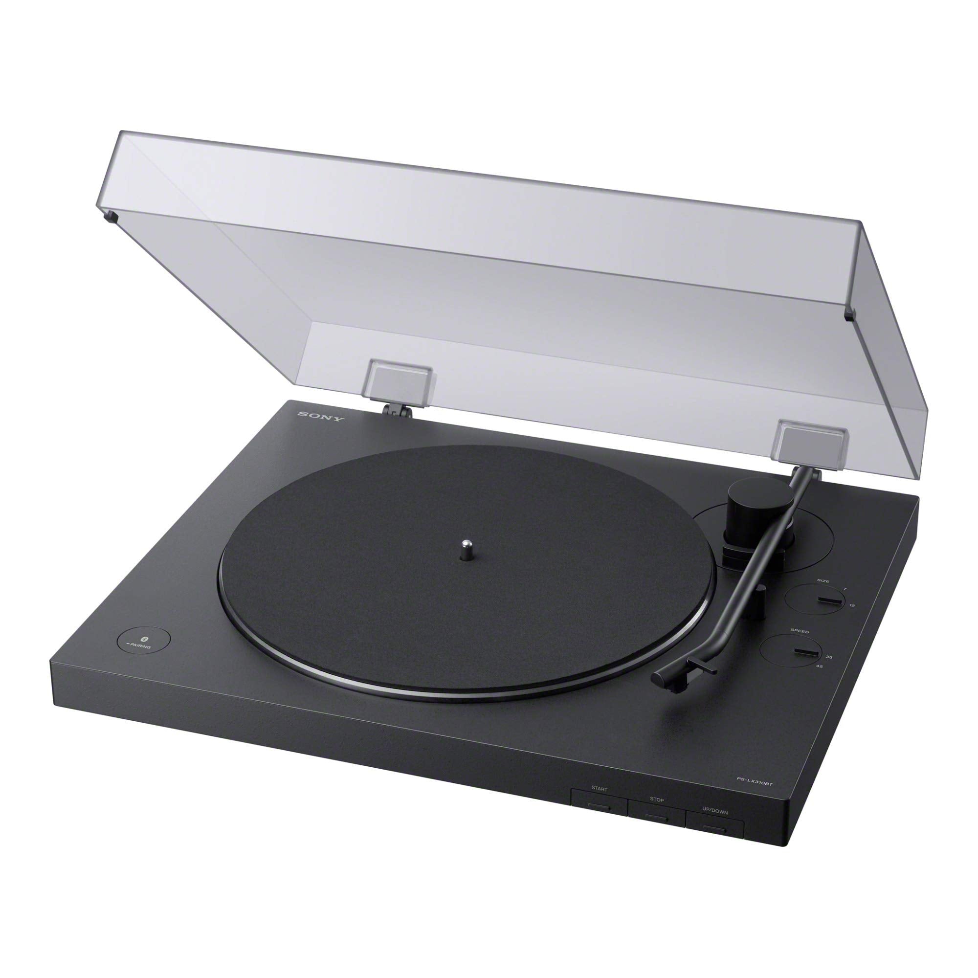 Sony Ps Lx310Bt Wireless Turntable With Bluetooth Connectivity Bundle With Carbon Fiber Anti Static Record Brush (2 Items)