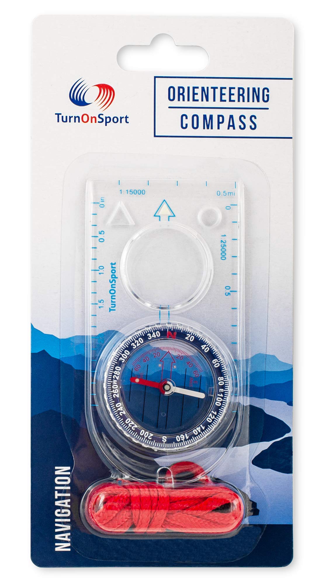 Orienteering Compass   Hiking Backpacking Compass | Advanced Scout Compass Camping And Navigation | Boy Scout Compass Kids   Chi