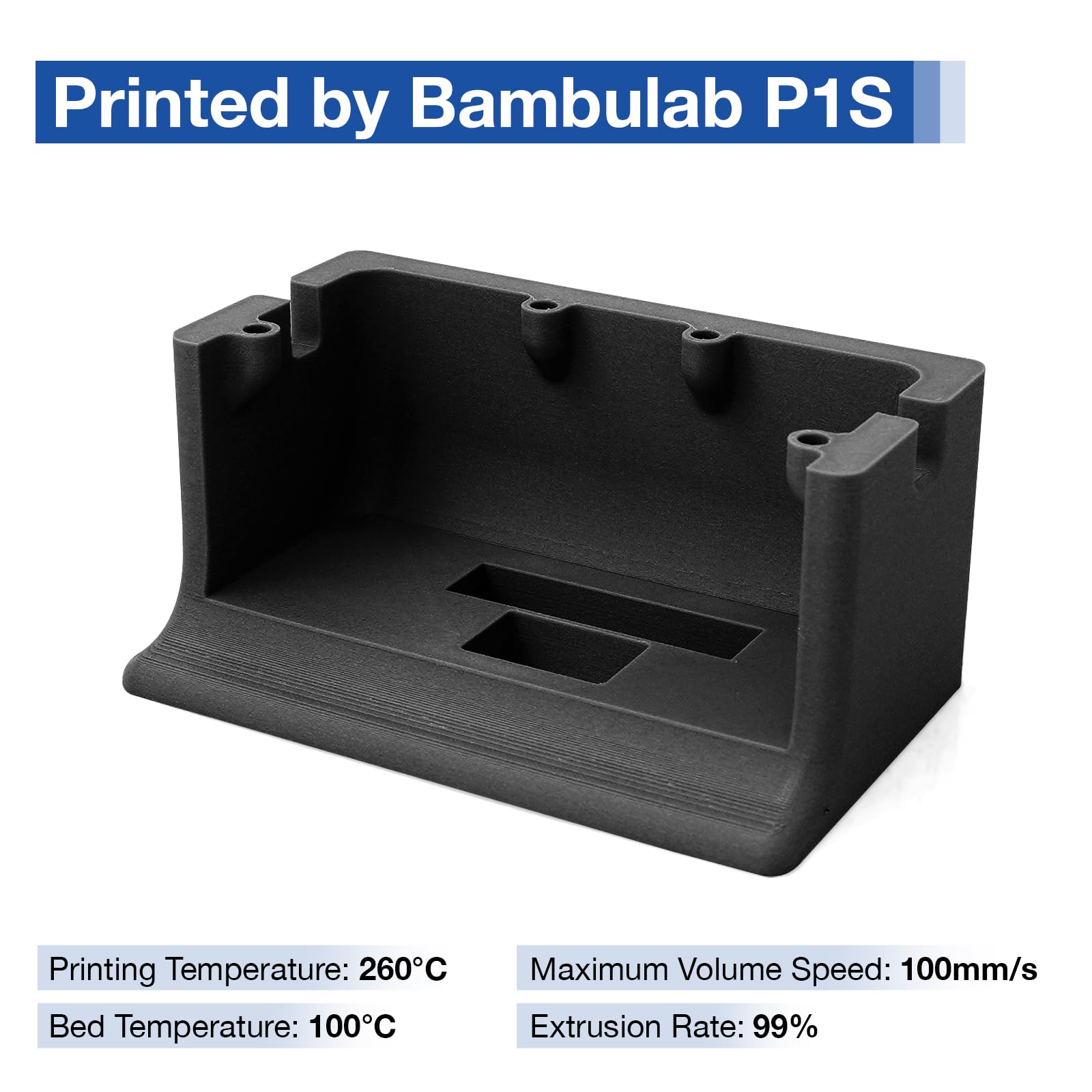 Nylon Glass Filled Filament Black Nylon Glass Fiber 3D Printer Filament Pa6-Gf 1Kg With Reusable Pc Spool