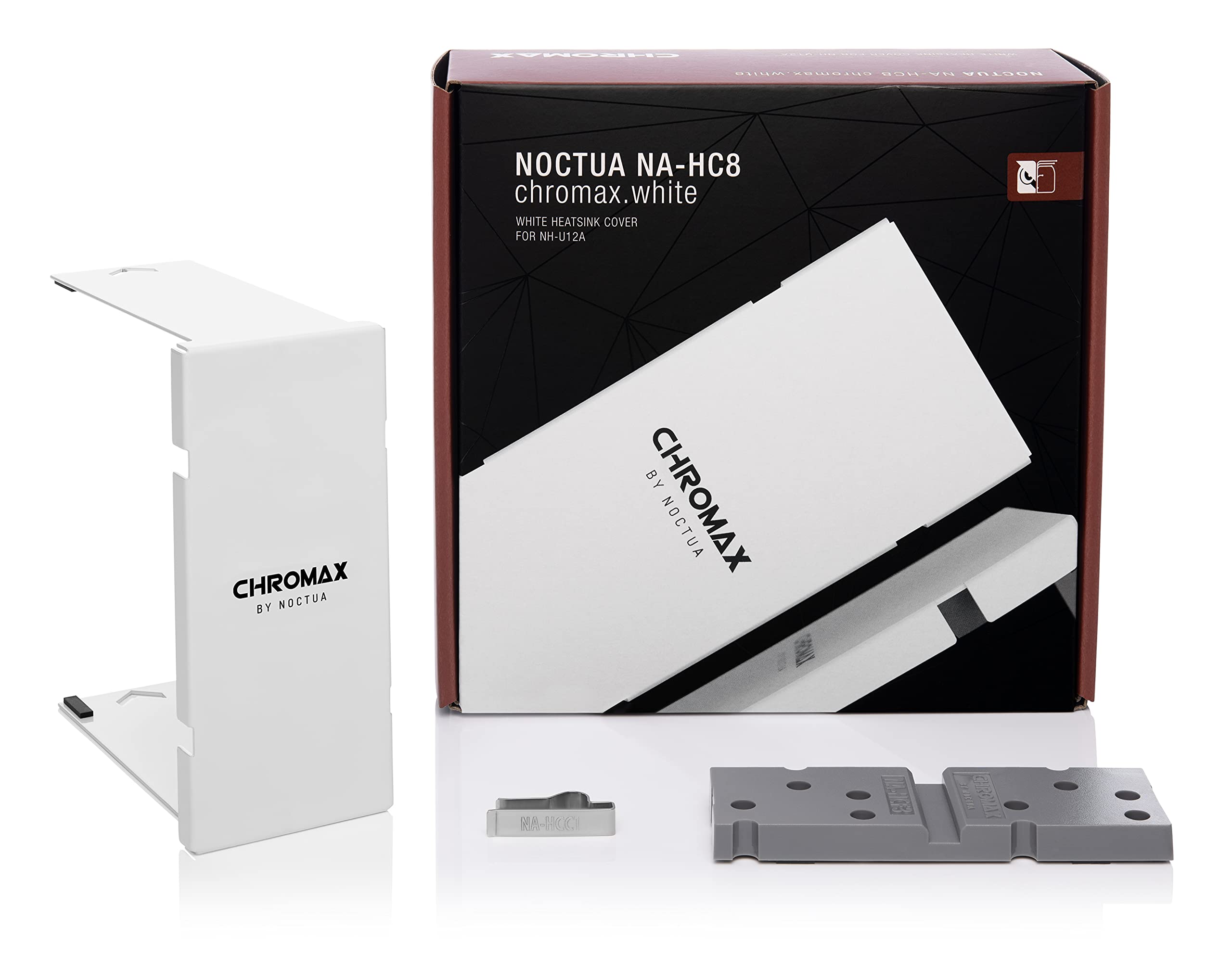 Noctua Na Hc8 Chromax.White, Heatsink Cover For Nh U12A (Black)