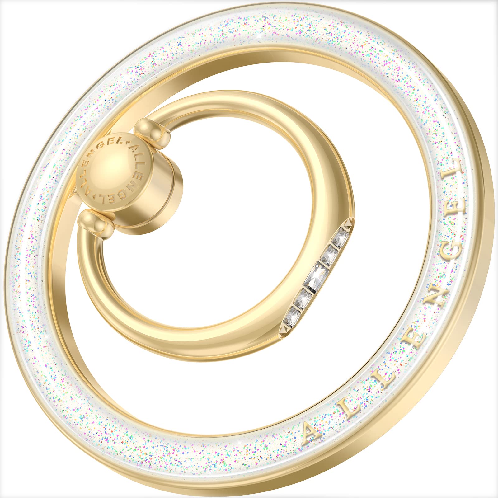 Allengel Compatible With Magsafe Phone Grip Stand, Magnetic Phone Ring Holder With Finger Ring Kickstand For Iphone 15/14/13/12