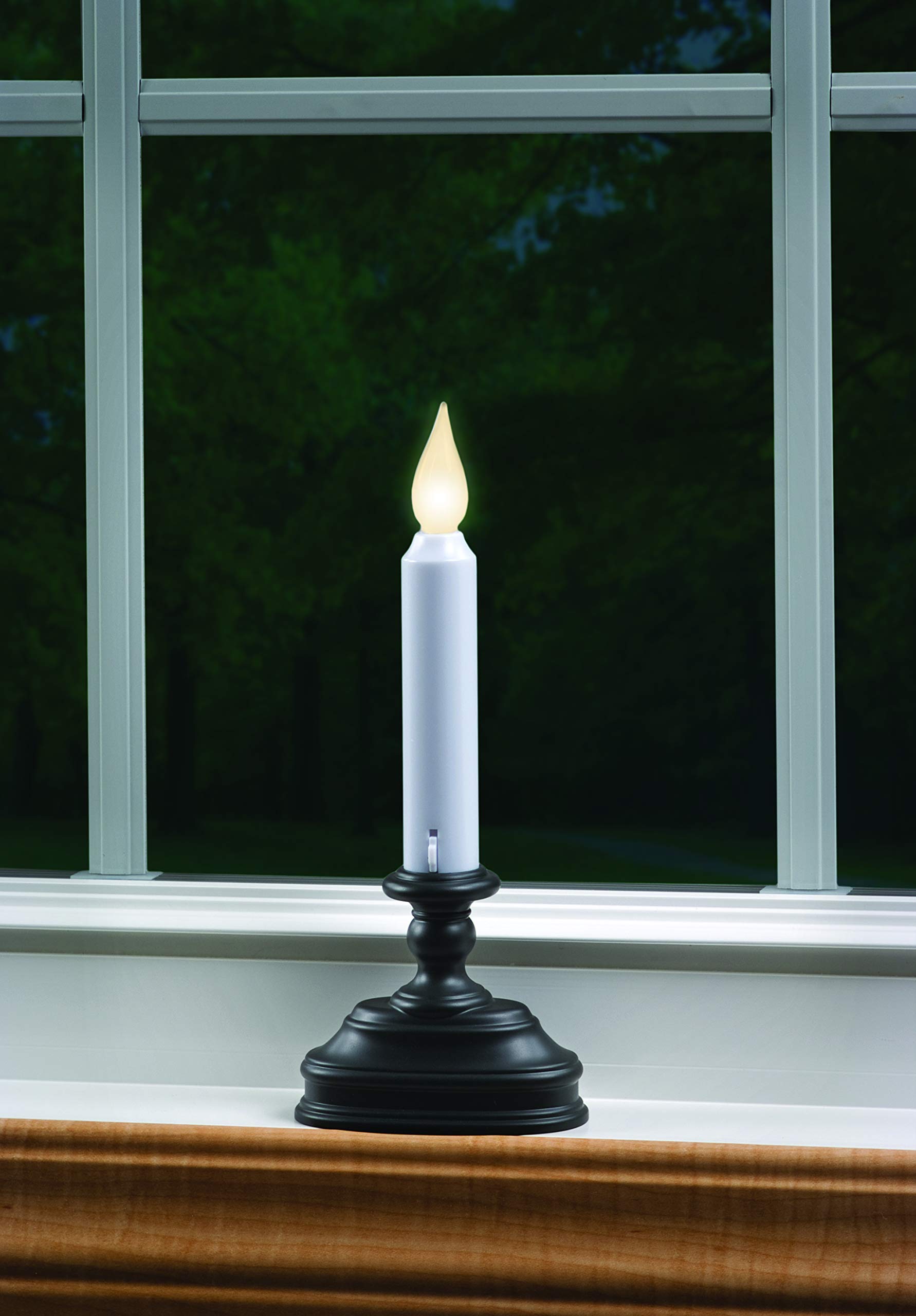 Xodus Innovations Fpc1320A Battery Operated 9 Inch Window Candle With Tilt To Change Flame Color And Dusk To Dawn Light Sensor T