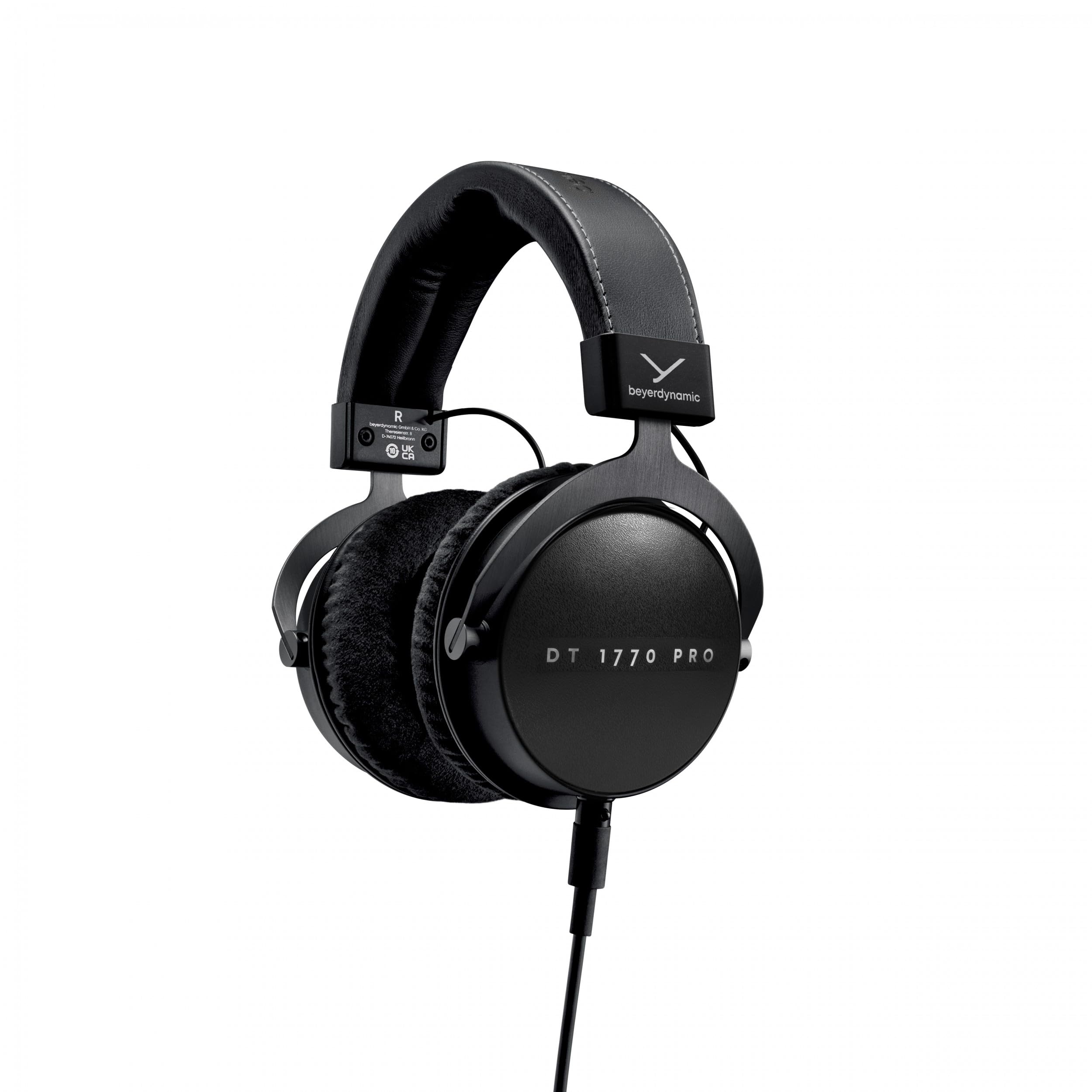beyerdynamic DT 1770 PRO MKII Wired Over-Ear Headphones, 30 Ohm, Closed-Back Professional Recording Studio Monitor. 2 Detachable