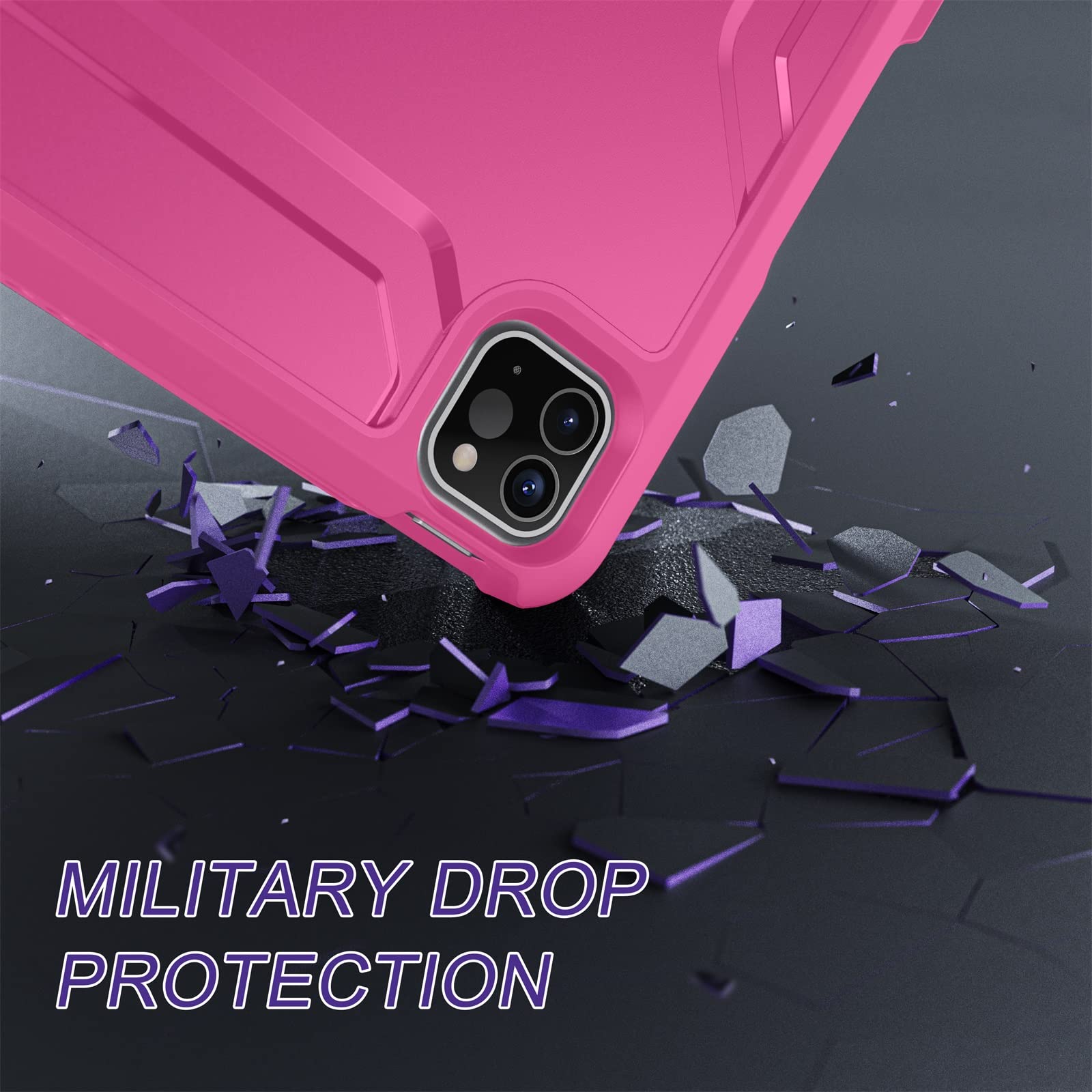 Soke Case For Ipad Pro 11 Inch 2022/2021/2020/2018/Ipad Air 5Th/4Th Generation,Built In Screen Protector   Support 2Nd Apple Pen