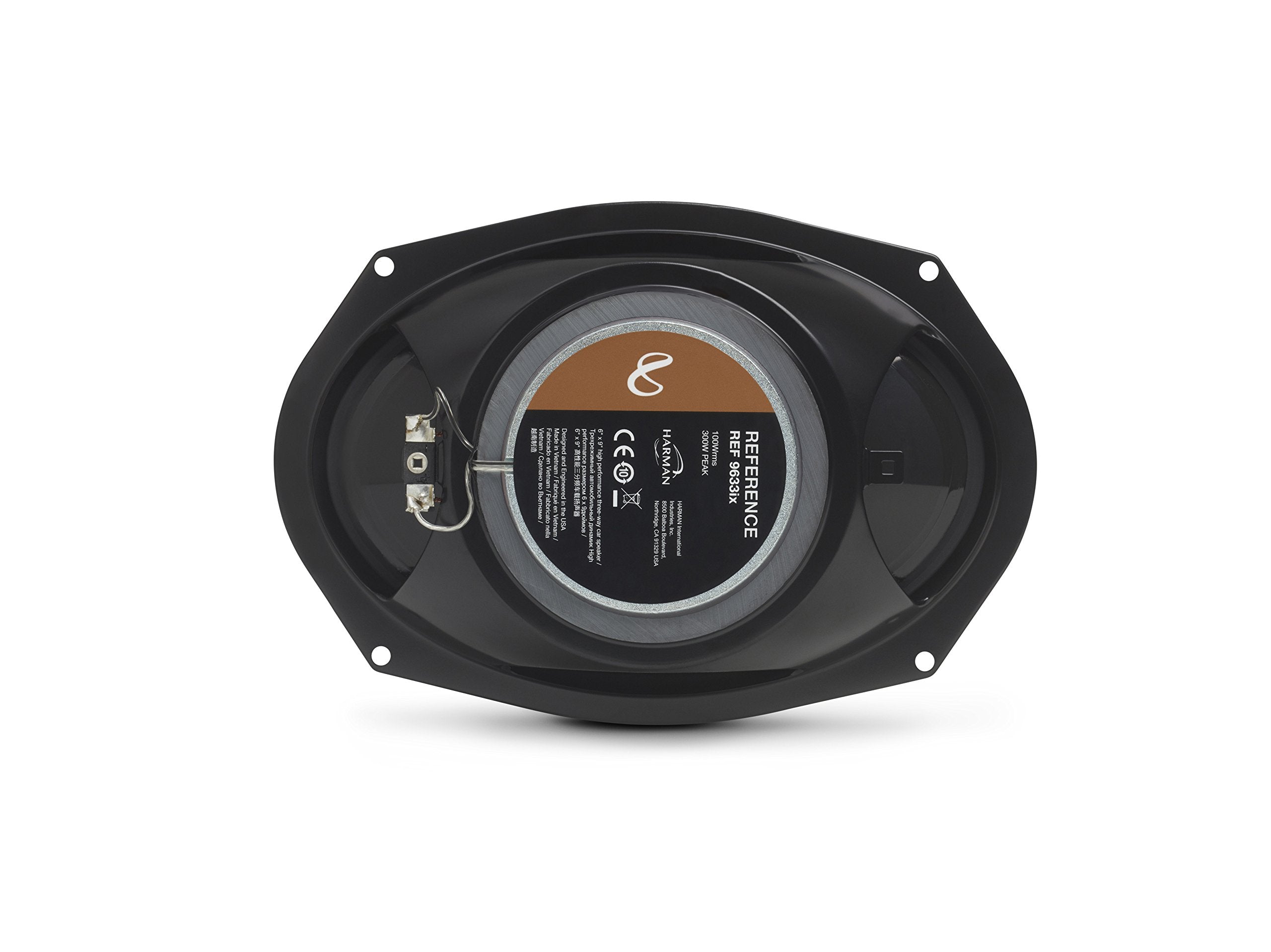 Infinity Ref-9633Ix Reference 6X9 Inch Three-Way Car Audio Speakers