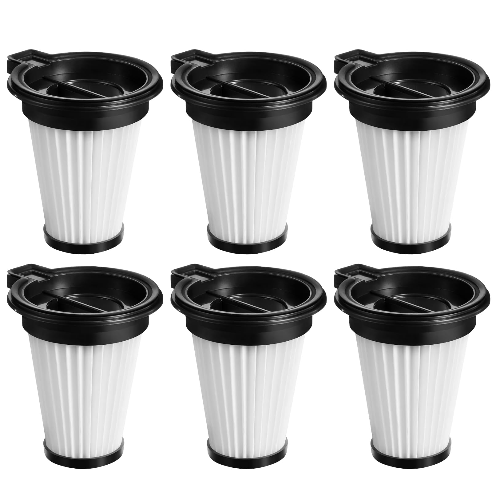 6 Pack Replacement Filters For Wyze Cordless Vacuum Cleaner, Washable Replacement Vacuum Filter Compatiable With Wyze Vacuum Cle