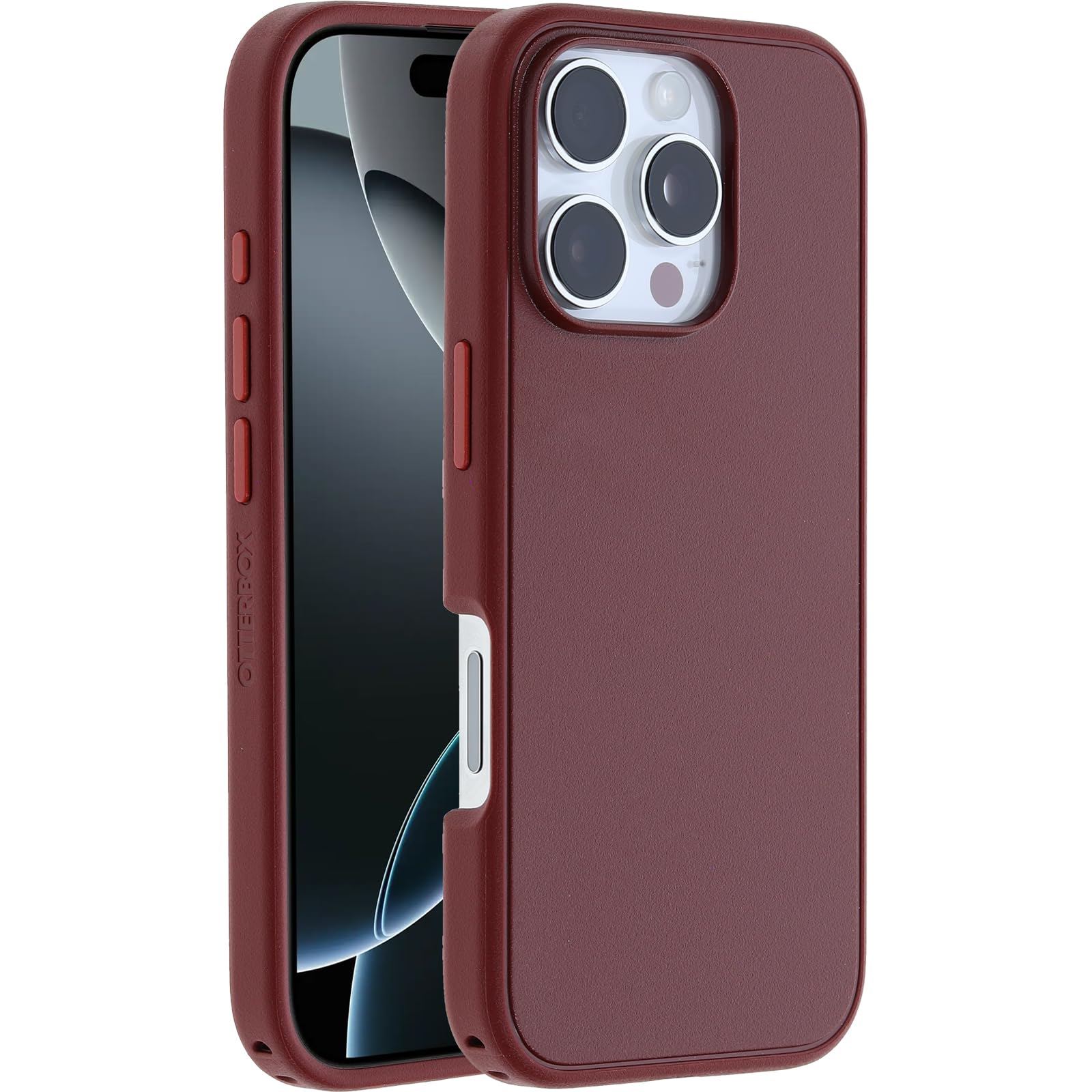 Otterbox Iphone 16 Pro Symmetry Series Case   Brick Red