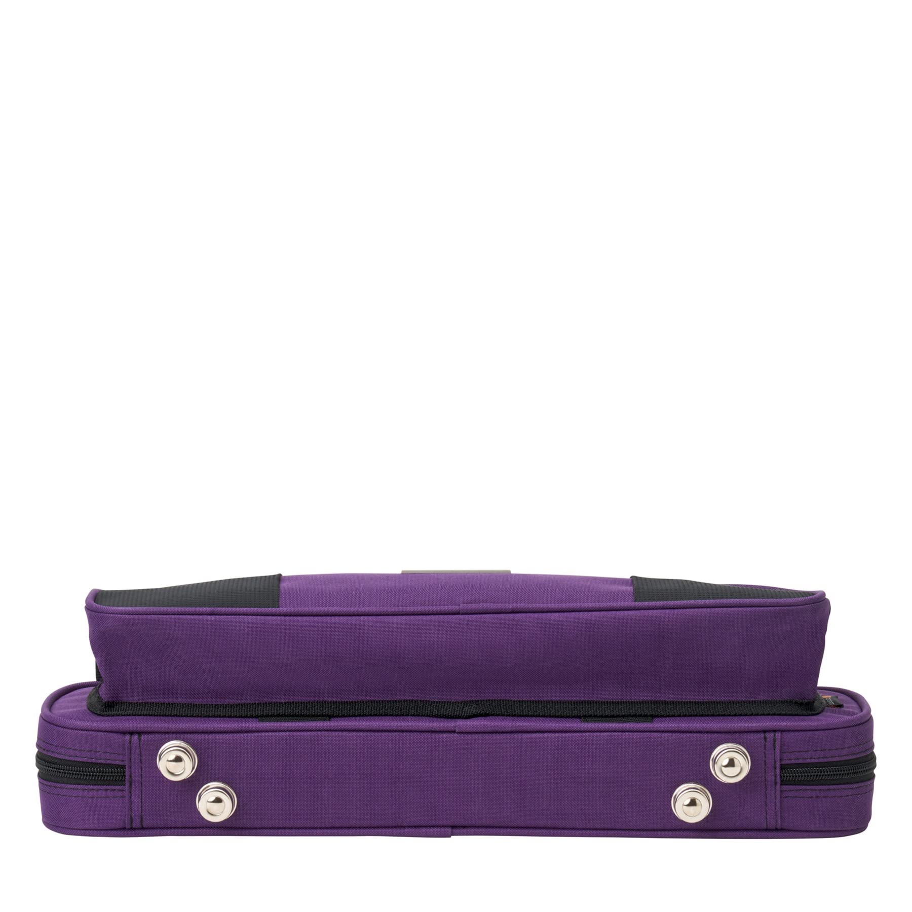 Protec Flute (B Or C Foot) Max Case   Purple, Model Mx308Pr