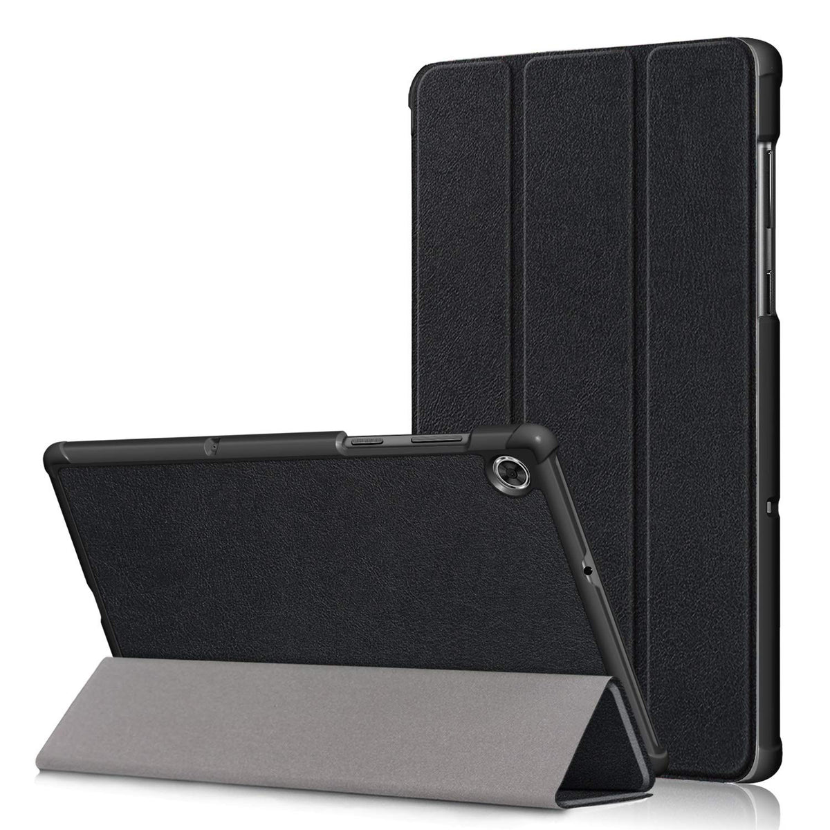 Gylint Case for Lenovo Tab M10 HD (2nd Gen), Folding Folio Ultra-Thin Smart PU Leather Stand Case Cover for Lenovo Tab M10 HD Gen 2 TB-X306F / TB-X306X (Not for M10 HD) Black