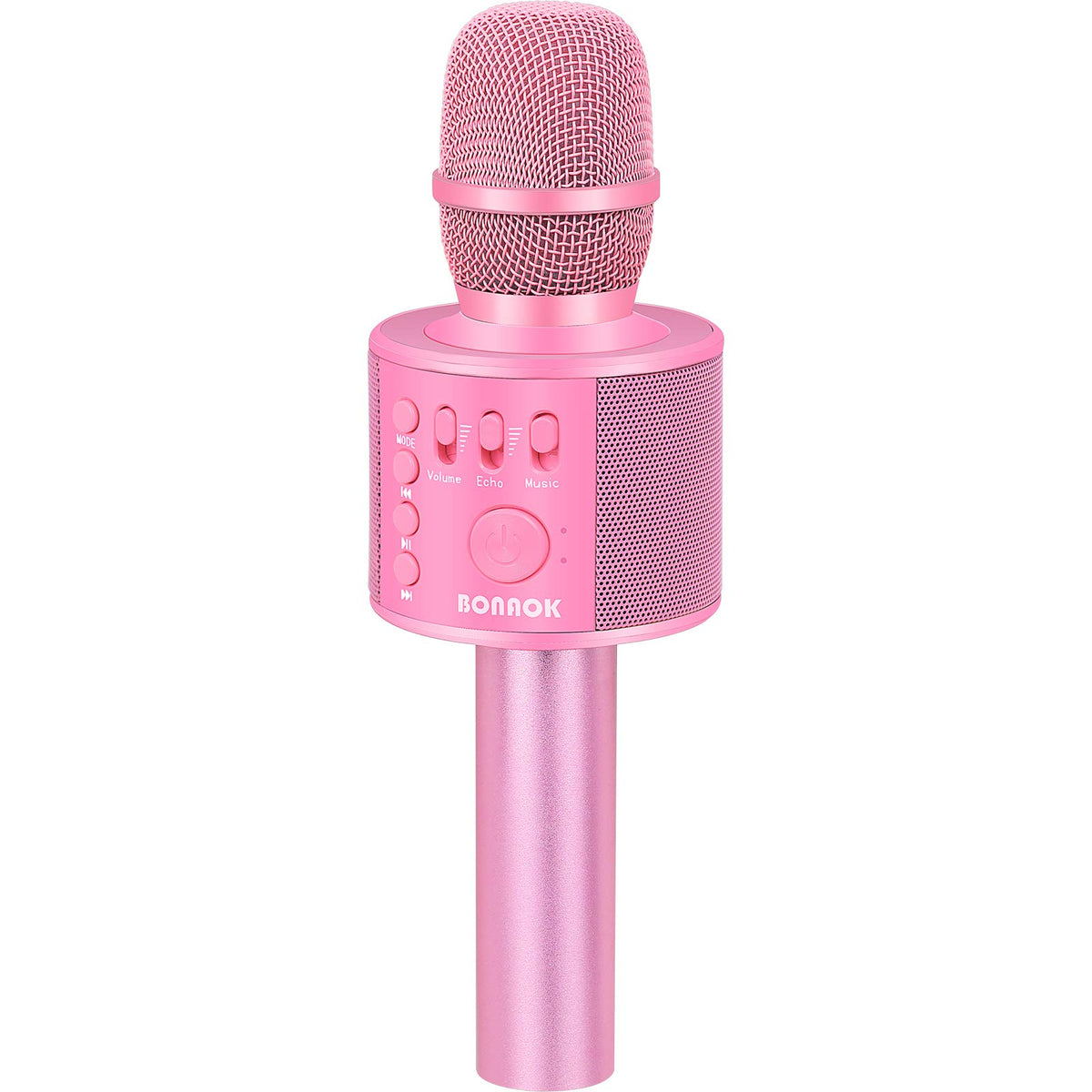 Bonaok Wireless Bluetooth Karaoke Microphone, 3 In 1 Portable Handheld Mic Speaker Machine For All Smartphones,Christmas Gifts F