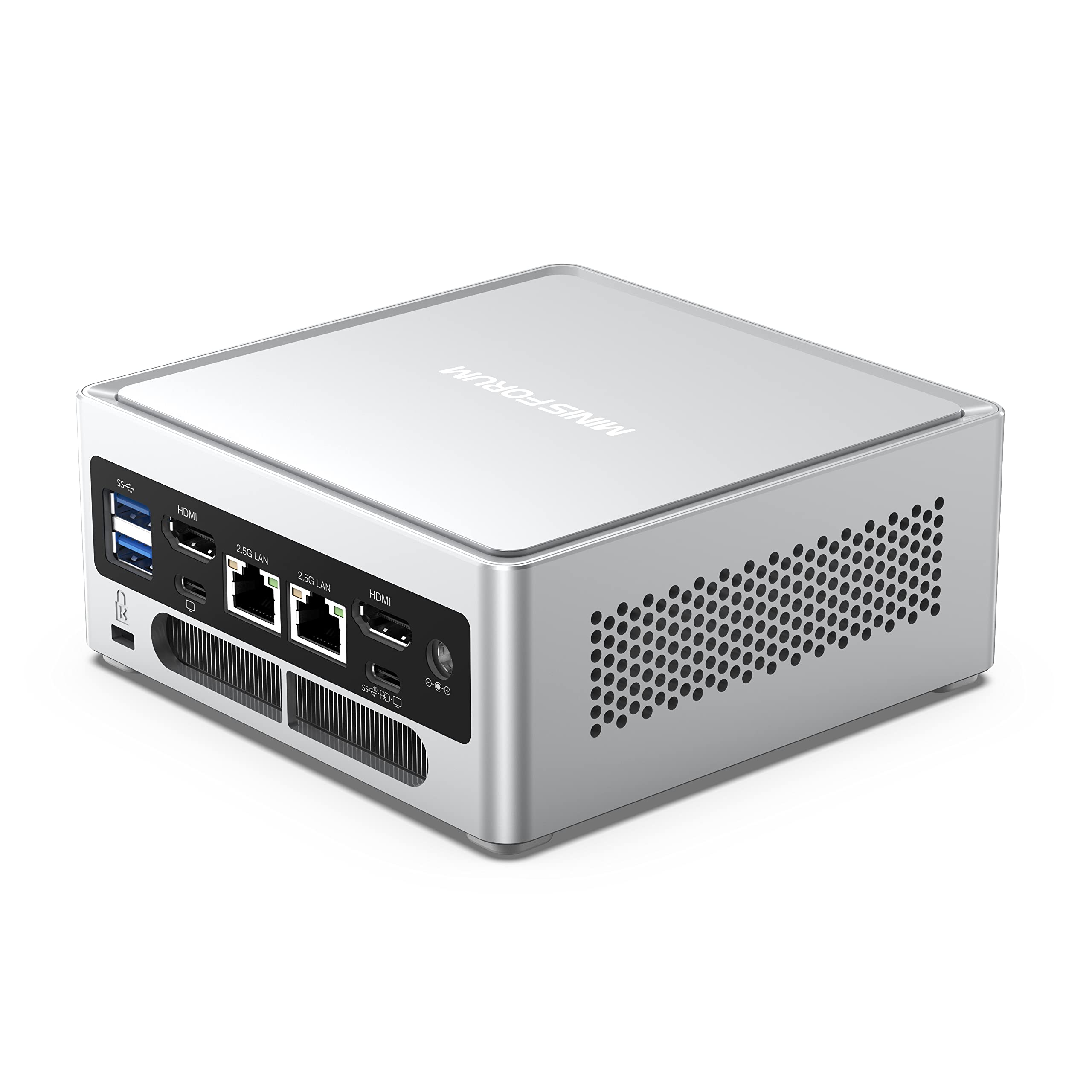 Minisforum Venus Series Nab9 Mini Pc, 12Th Gen Core I9 12900Hk(14C/20T) Small Compter Barebone Version Without Ram & Ssd, 2X Hdm