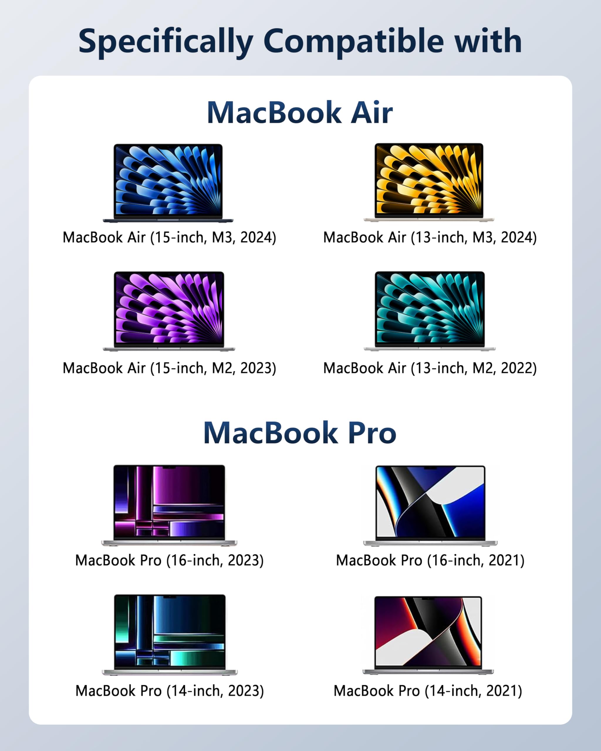 Derlulu Usb C To Magnetic 3 Fast Charge Cable (2 M/6.6 Ft), Usb C Cable Compatible With Macbook Air (15/13 Inch M3 2024, 15 Inch