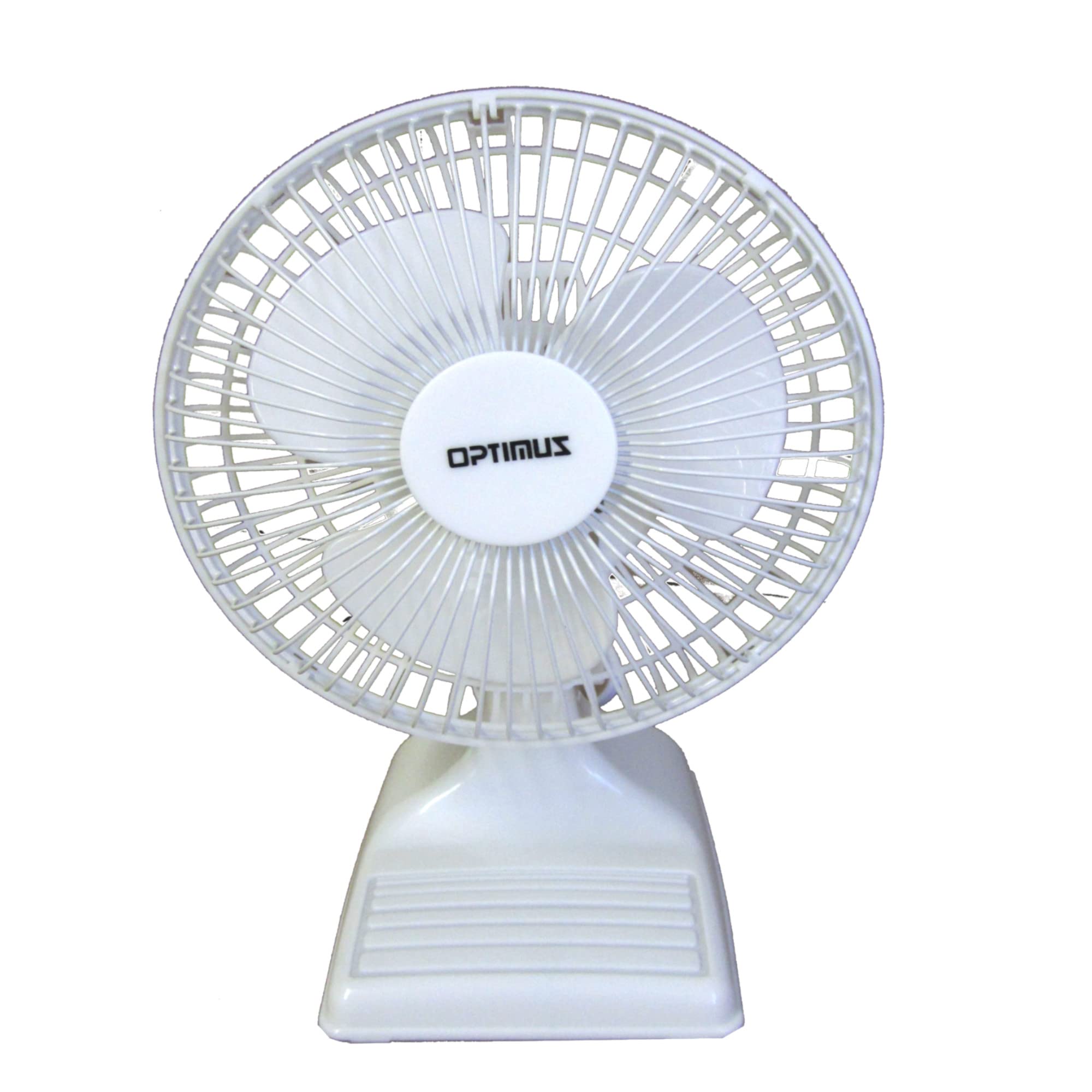 Optimus F 0610 6 Inch Personal Table Fan , White, Household