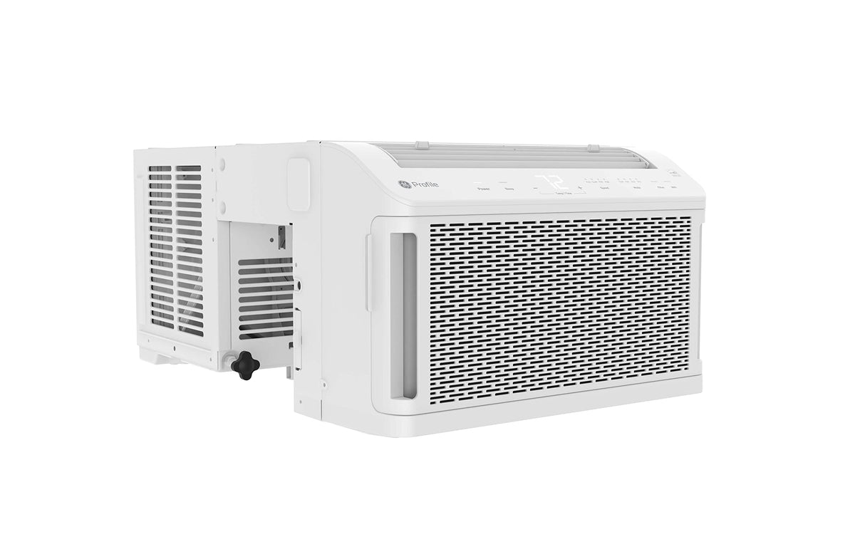 Ge Profile Clearview Inverter Window Air Conditioner Unit, 12,200 Btu, U-Shaped Adjustable Depth, Energy Efficient Cooling Up To