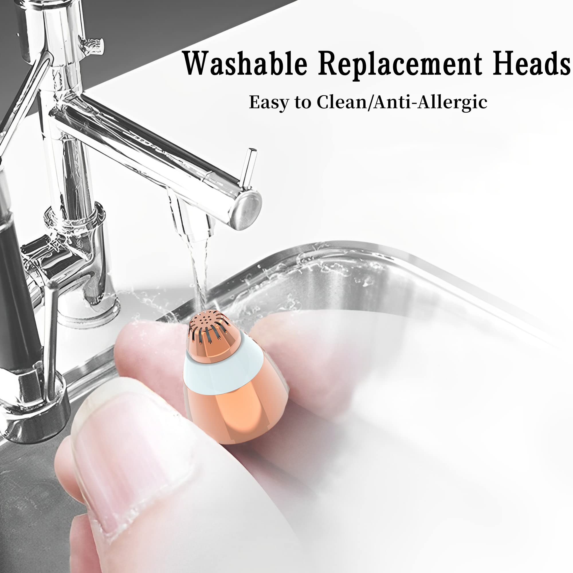 Eyebrow Hair Remover Replacement Heads For Finishing Touch Flawless Facial Hair Remover,Painless Replacement Blades For Flawless