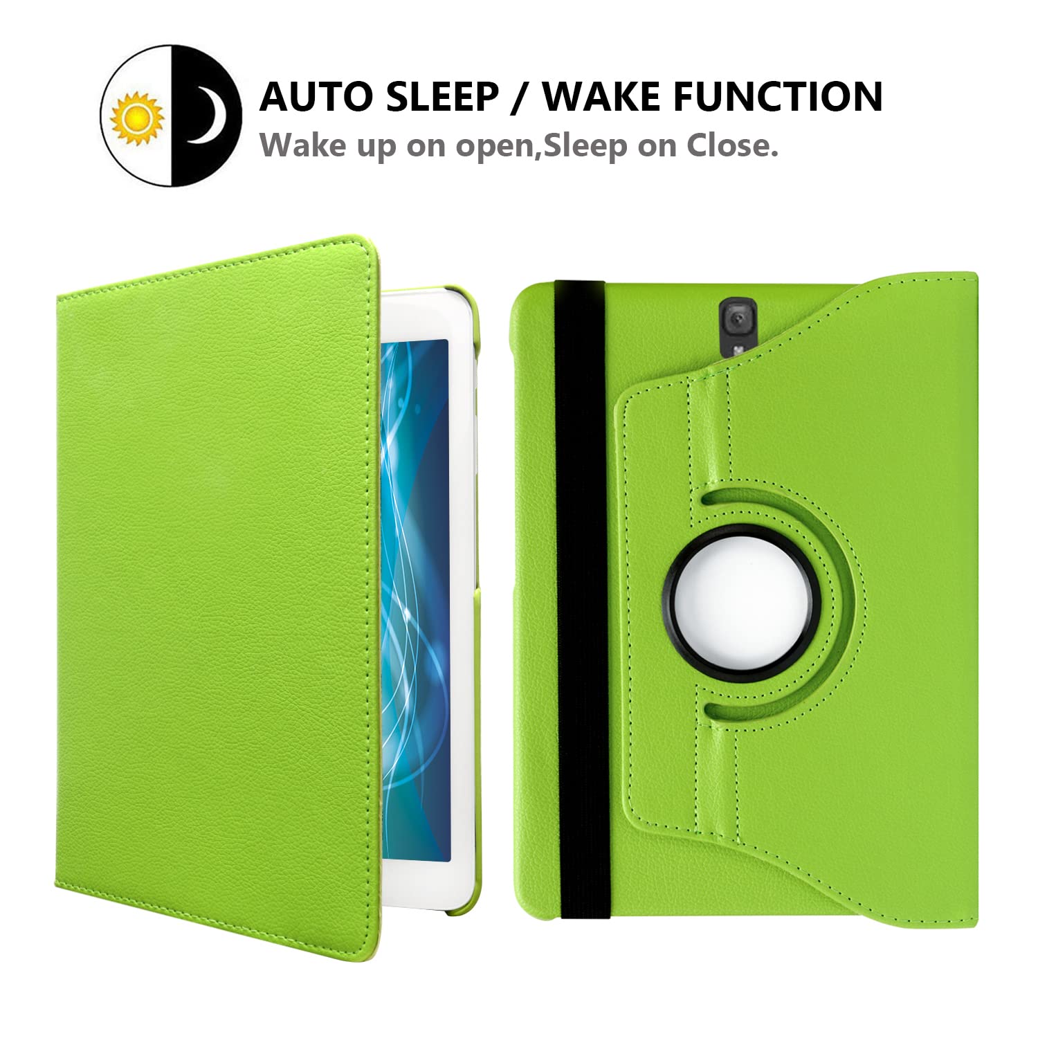 Case For Samsung Galaxy Tab S3 9.7 Inch 2017 (Sm T820 Sm T825 Sm T827),360 Degree Rotating Stand Case Full Protective Cover,With