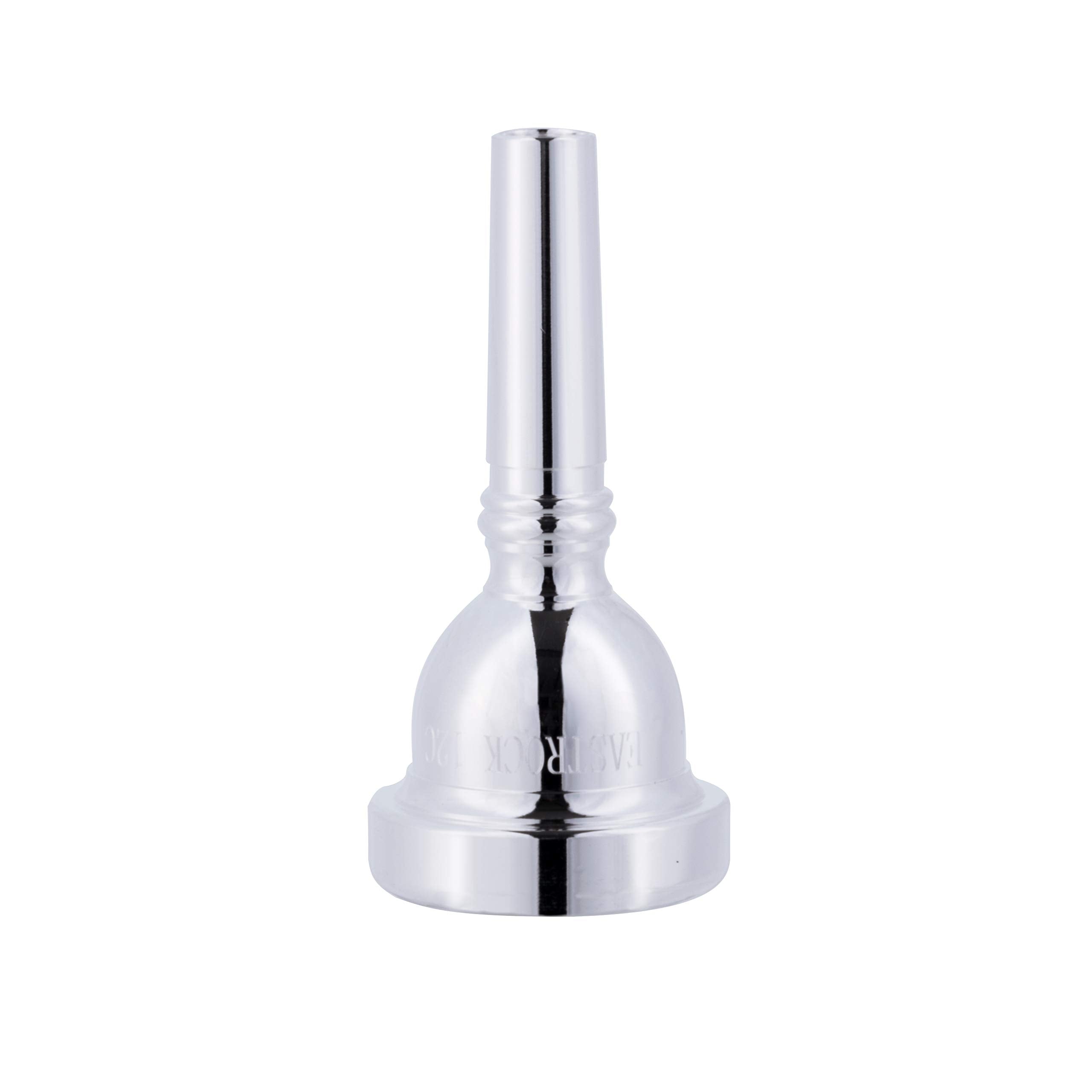 Eastrock Trombone Mouthpiece,Silver Plated Trombone Mouthpiece 12C,Gift For Trombone Players