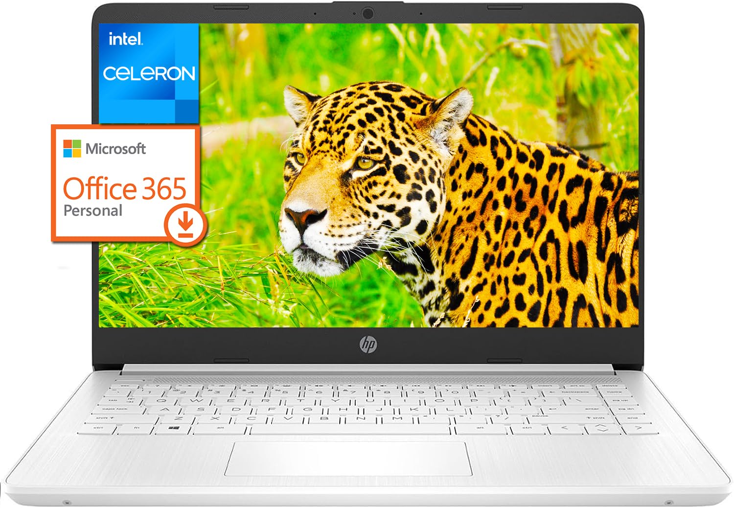 Hp Stream 14 Inch Laptop For Student And Business, Intel Quad-Core N4120 Processor, 8Gb Ram, 64Gb Emmc, 1-Year Office 365, Webca