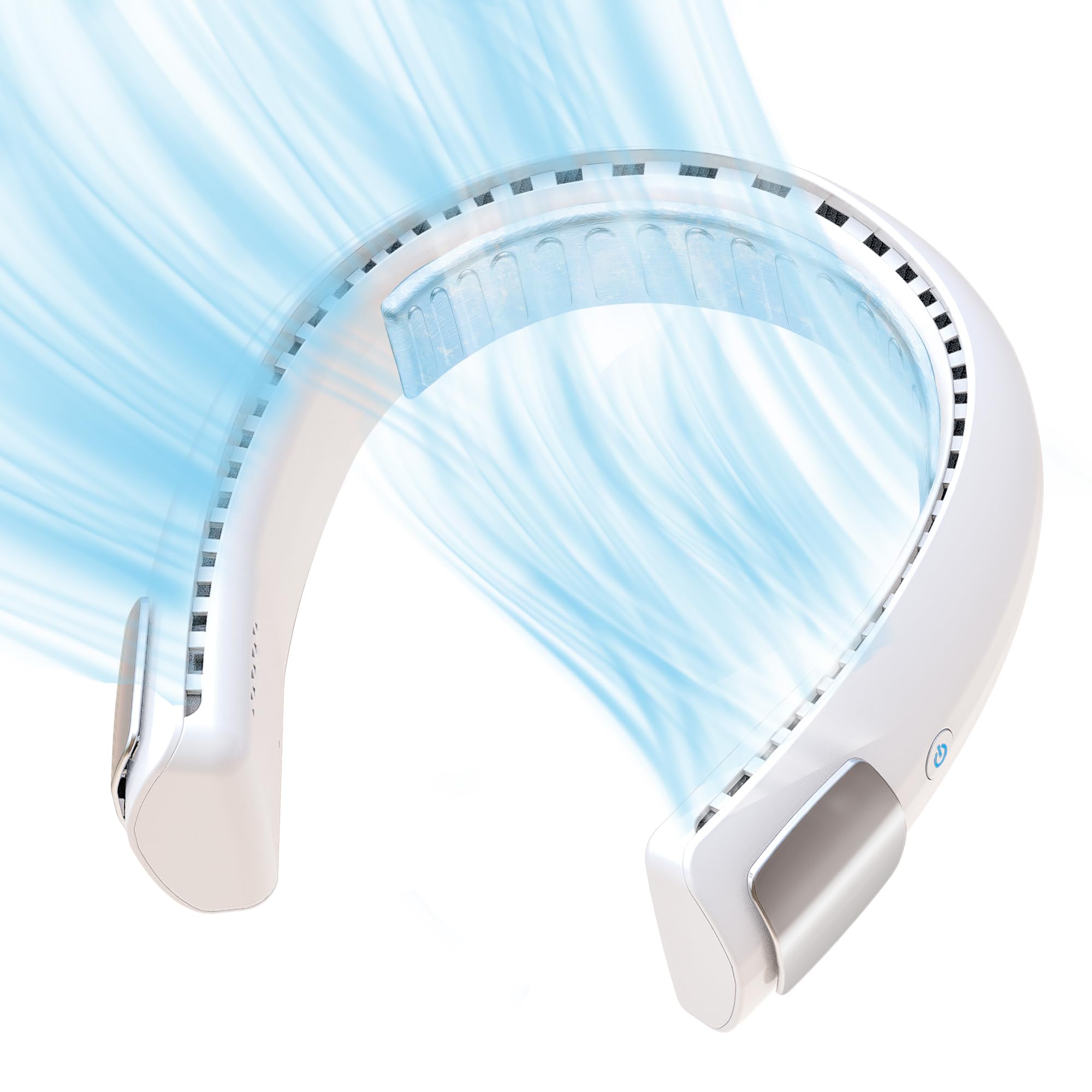 Arctic Air Freedom Ultra Neck Fan, Wearable 3 Speed Neck Cooler, Small Fan For Outdoor & Indoor Use, Usb Rechargeable Fan With 6