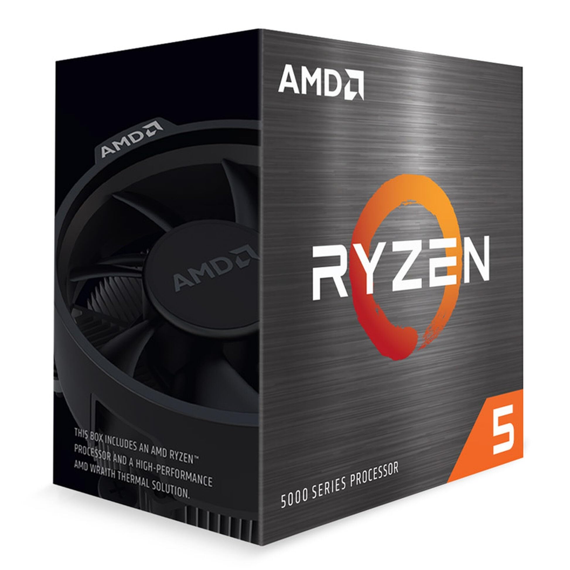 Amd Ryzen       5 5600 6 Core, 12 Thread Unlocked Desktop Processor With Wraith Stealth Cooler