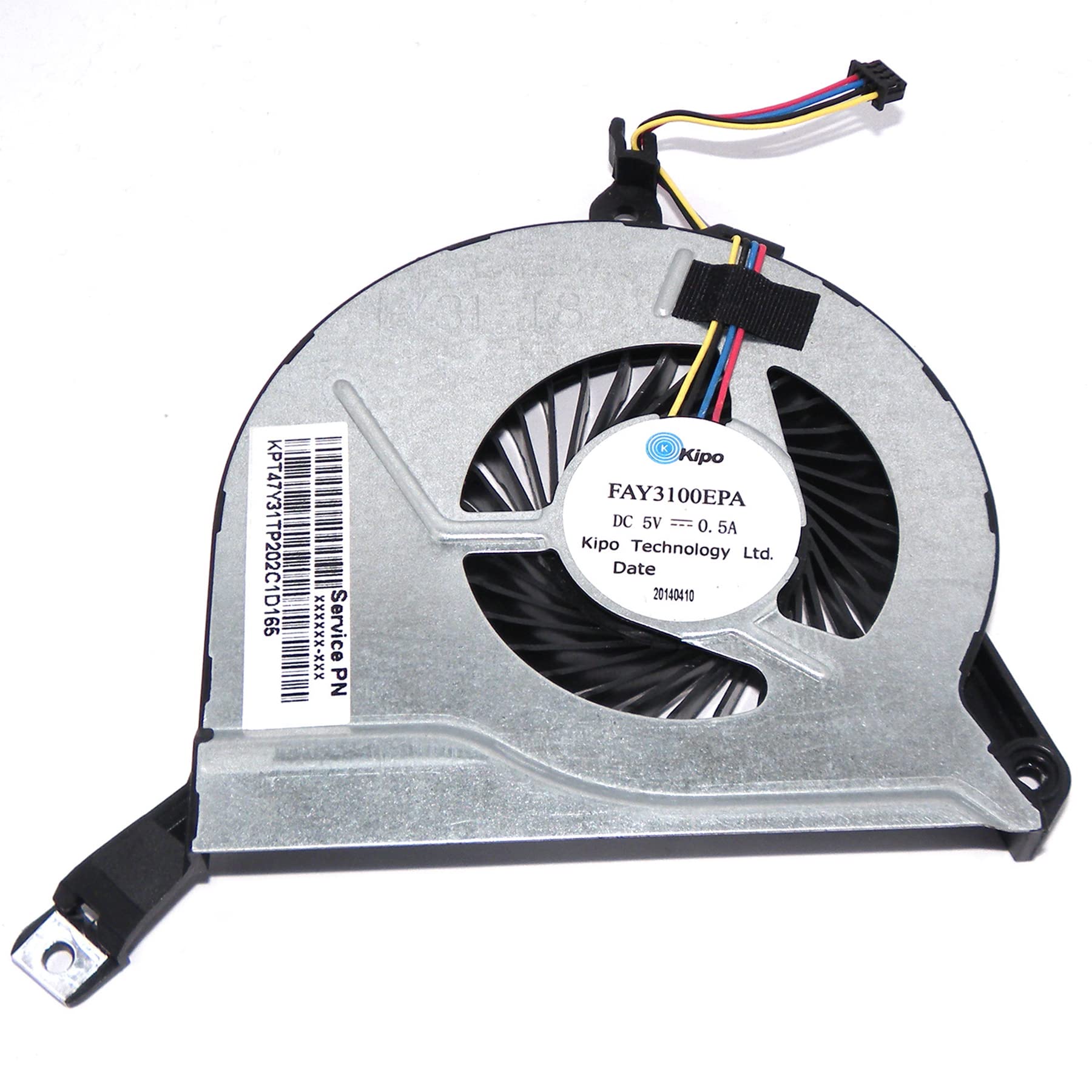 Replacement CPU Cooling Fan for HP Pavilion 14-V 15-V 15-P 17-P 17-F 15-P043CL 17-f027ds 17-f027nr 17-f028ca Envy M7-K 15-K 15T-