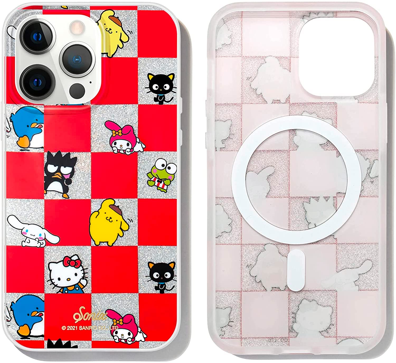 Sonix x Sanrio Phone Case for iPhone 13 Pro Max / 12 Pro Max | Compatible with MagSafe | 10ft Drop Tested | Hello Kitty and Frie