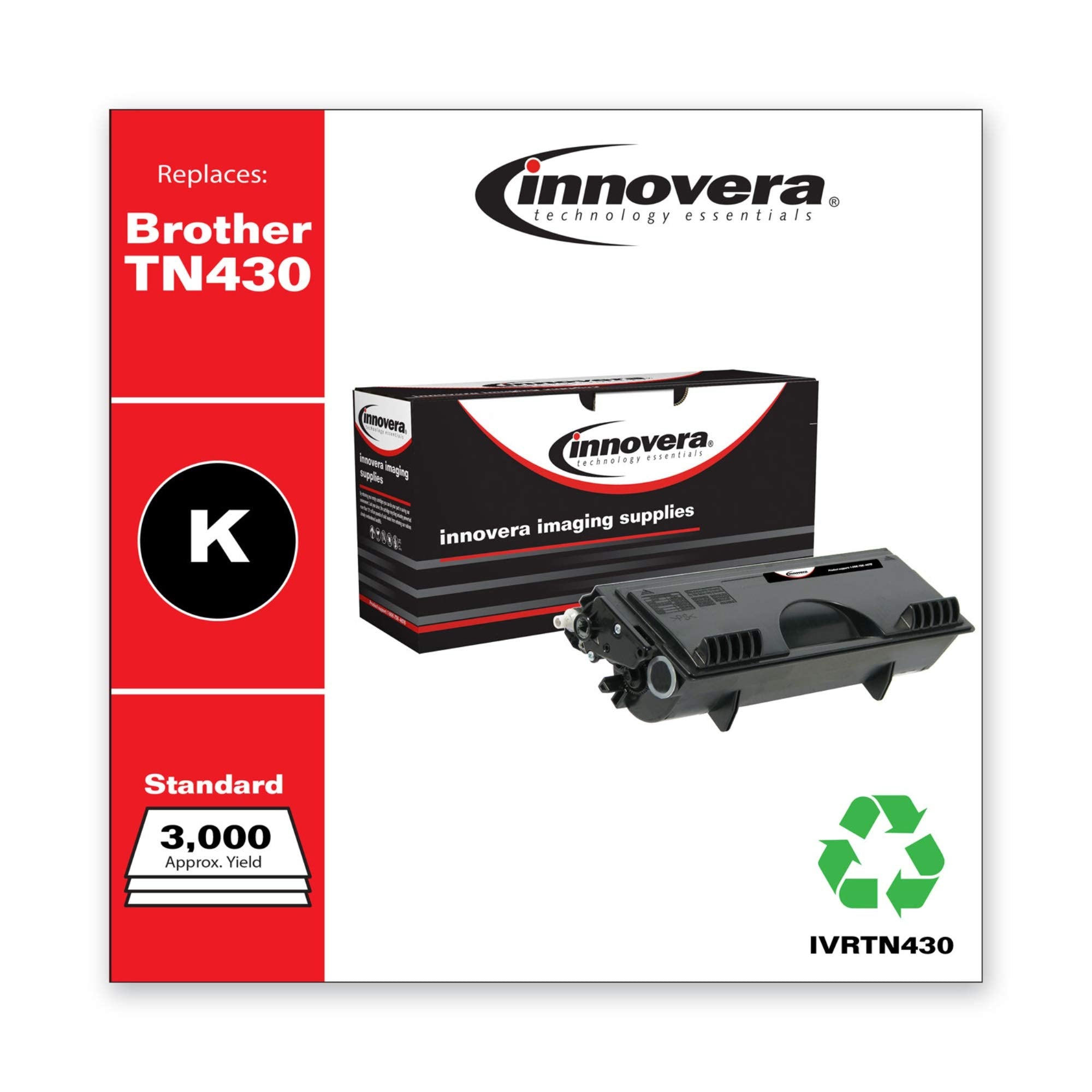 Innovera Toner,Compatible,Tn430,Bk