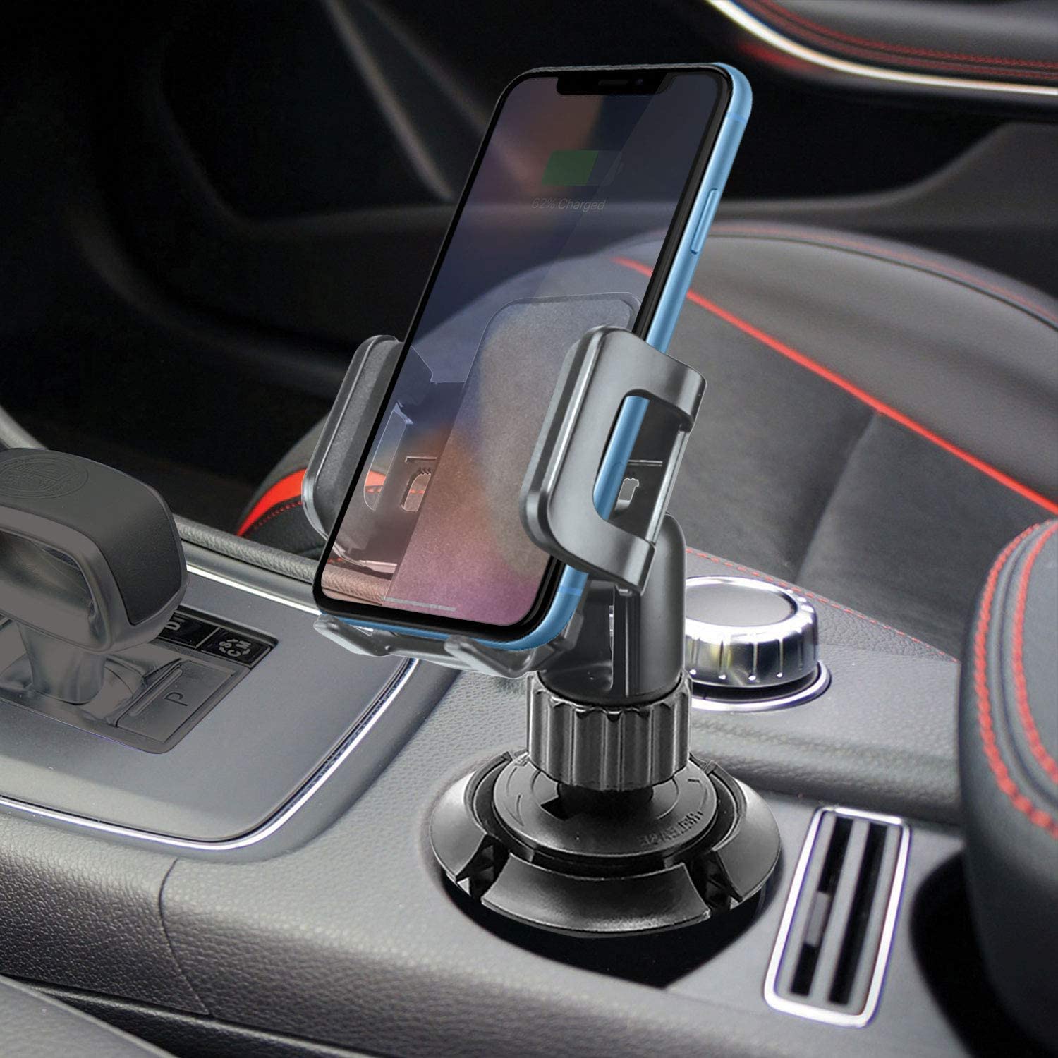 Phone Holder Mount - Car Cup Holder Universal Cell Phone Mount By Cellet