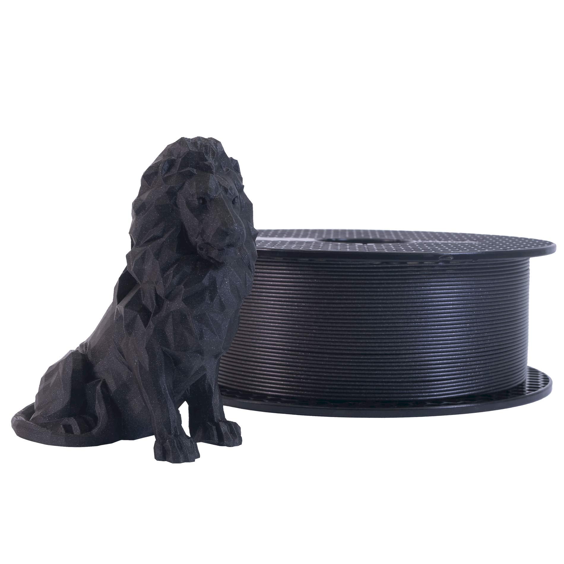 Prusament Prusa Galaxy Black, Pla Filament 1.75Mm 1Kg Spool (2.2 Lbs), Diameter Tolerance +/  0.02Mm