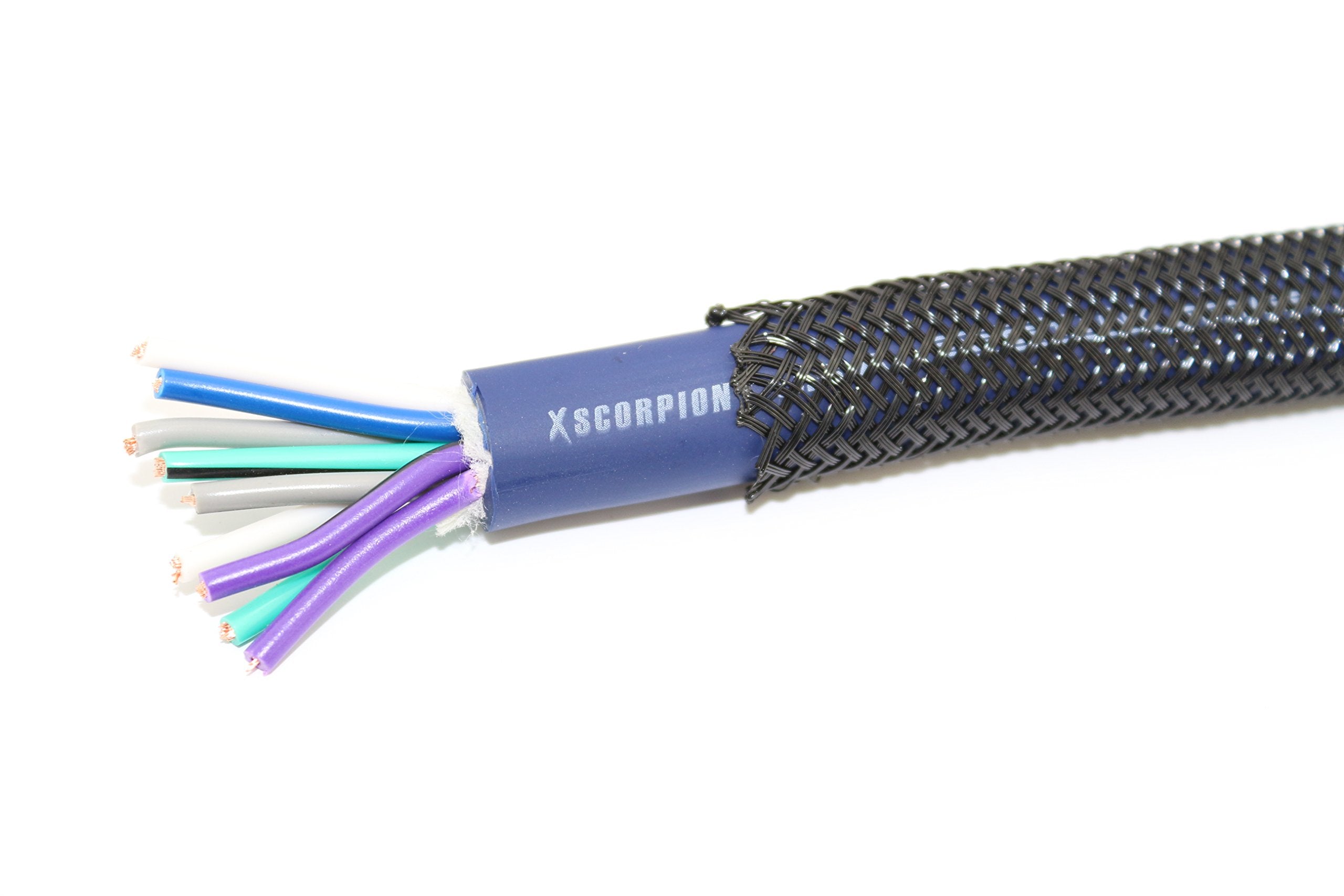 Xscorpion (Et38.1Bk) Black 100' Expandable Sleeving Tube