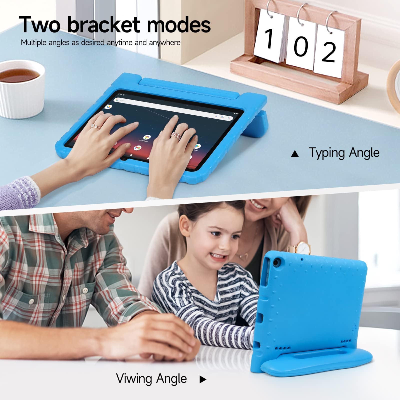 Merocab Case For Onn 2022 Gen 3 Tablet 10.1(Model:100071485), Onn 10.1 2022 Kids Case Friendly Light Weight Shock Proof Durable