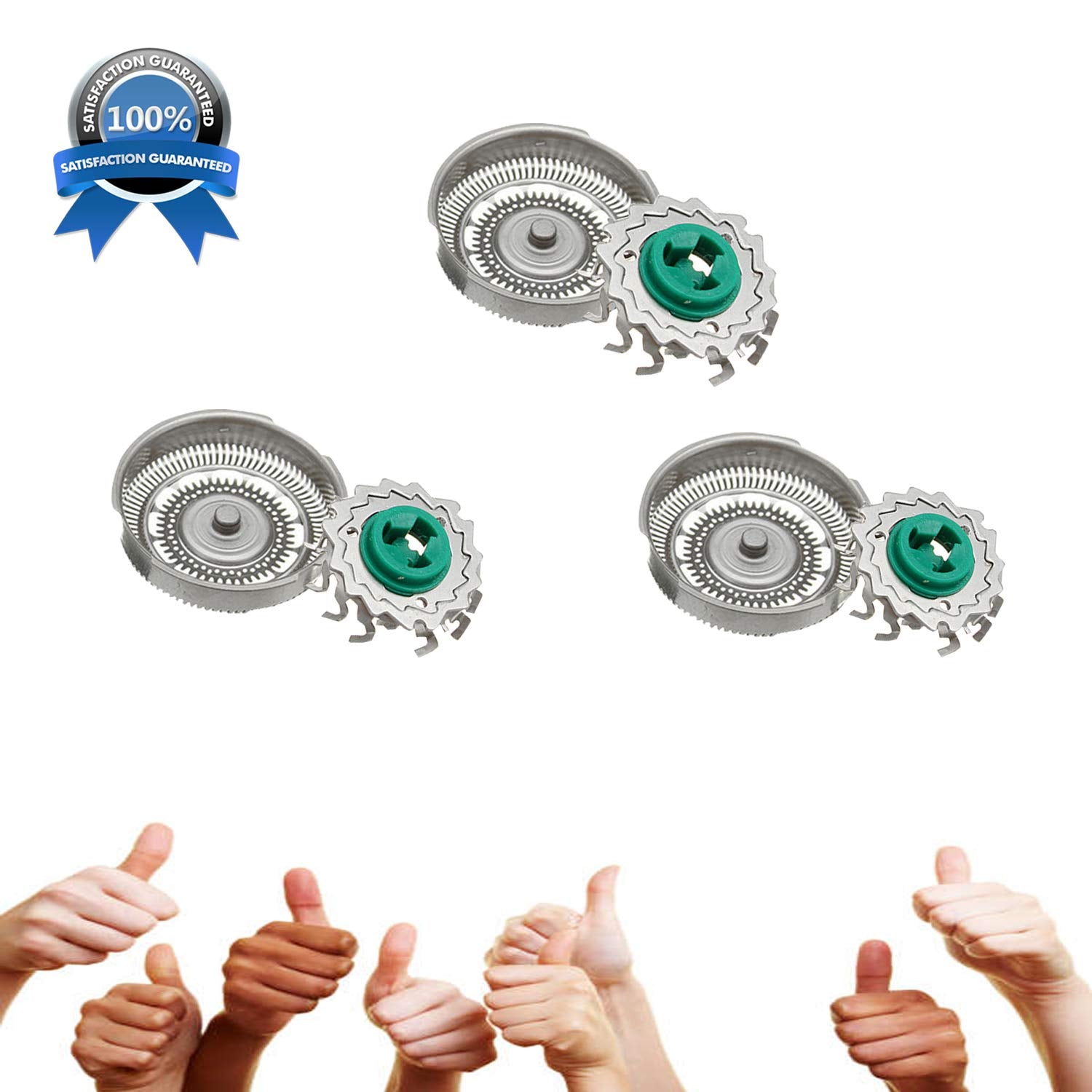 ???????????????? Sh90 Replacement Head For Phi Lips No Relco, Shaver Heads Blades Cutter Compatible With Phillips No Relco Sh90/