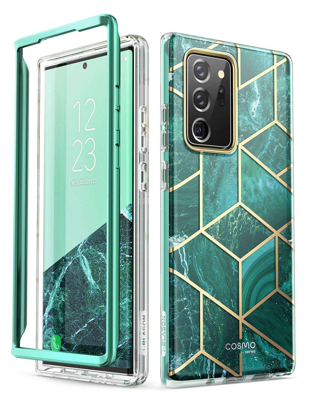 i-Blason Glitter Case for Samsung Galaxy Note 20 Ultra (6.9 Inch) 5G Mobile Phone Case Bumper Case Glossy Protective Cover [Cosm