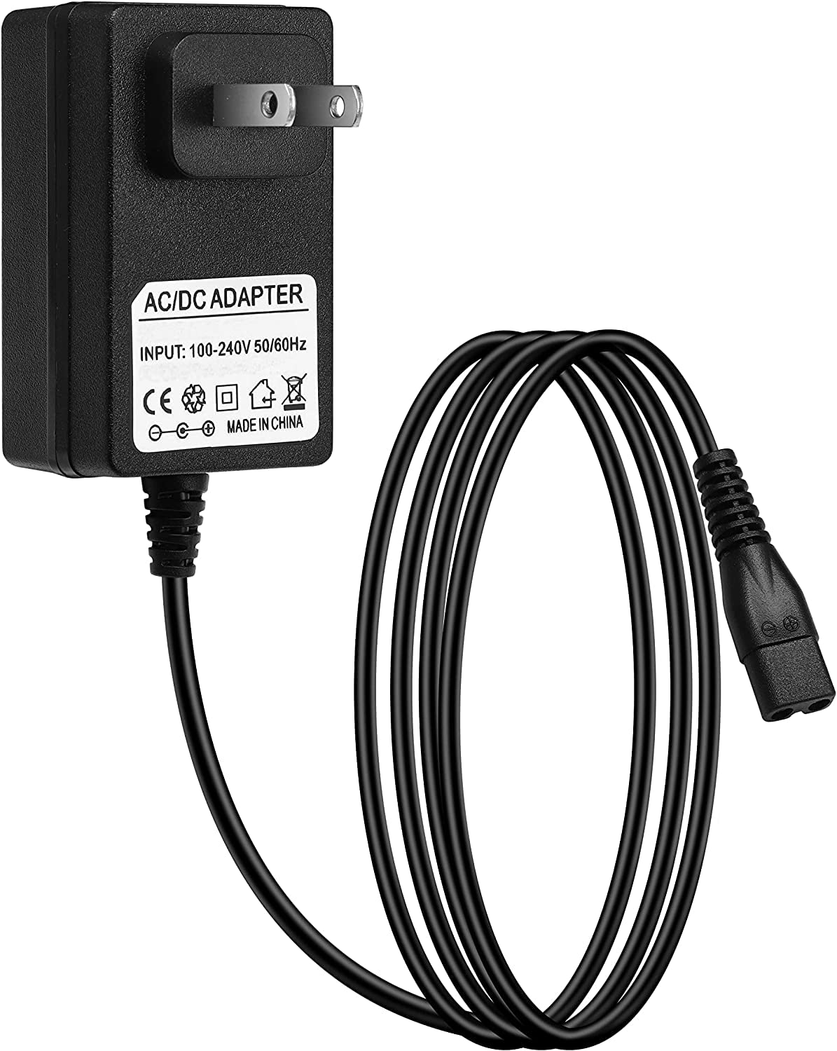 Replacement Labigo Electric Spin Scrubber Charger Power Cord Compatible With Labigo La1 Pro / La3 Pro Charging Cord Ac Adapter