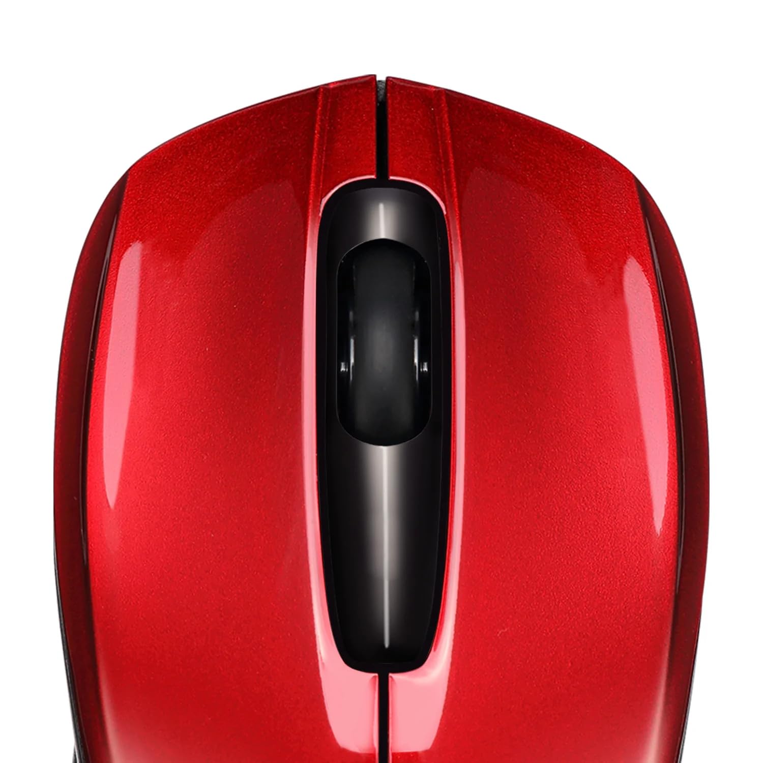 Adesso Ergonomic Imouse S50   Wireless Optical Mouse (Red)