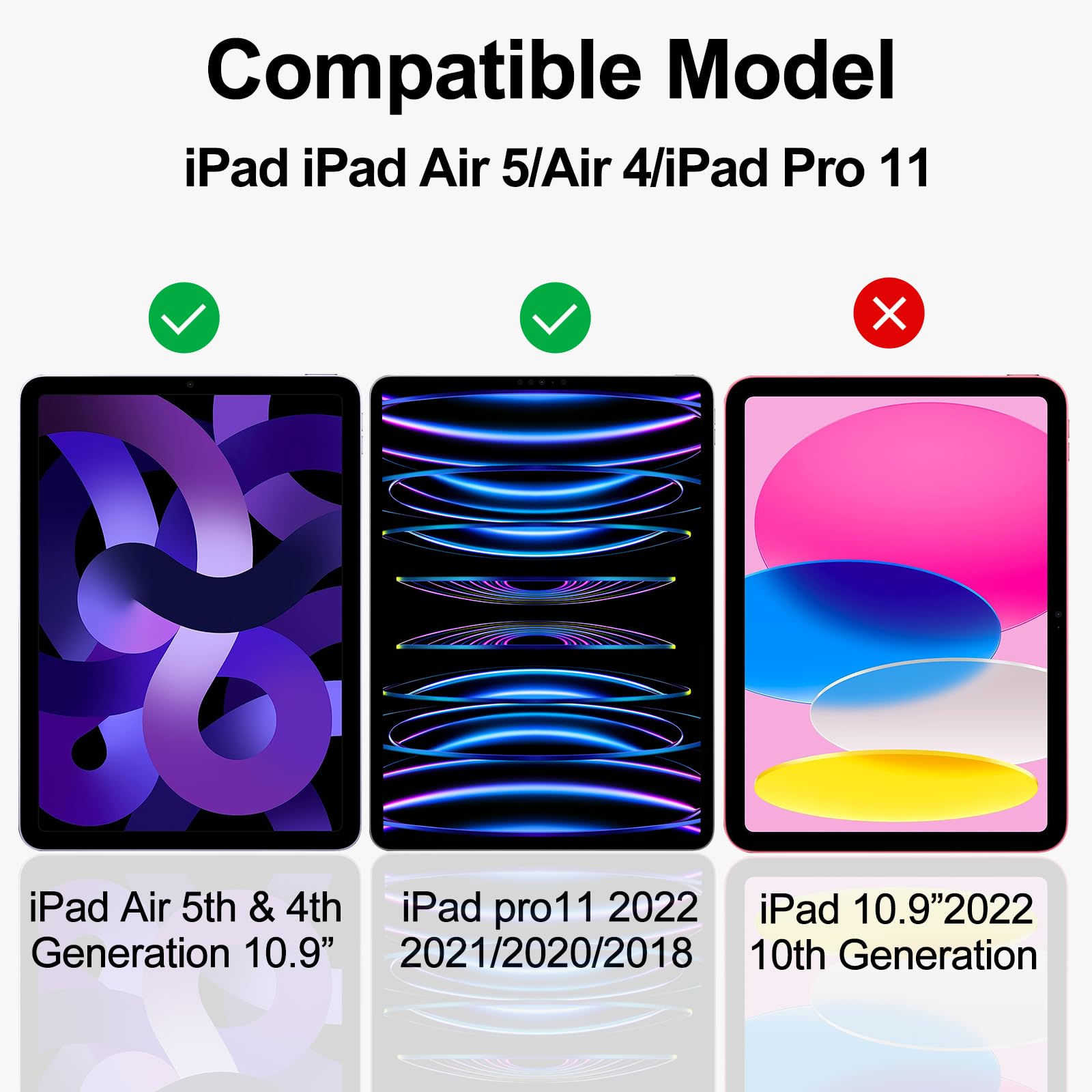 Privacy Screen Film Protector For Ipad Pro Tablet (Air 5/4, 10.9 Inch, 2022/2020 ), Scratch Resistant 9H Hardness Ipad 10.9'' Ta