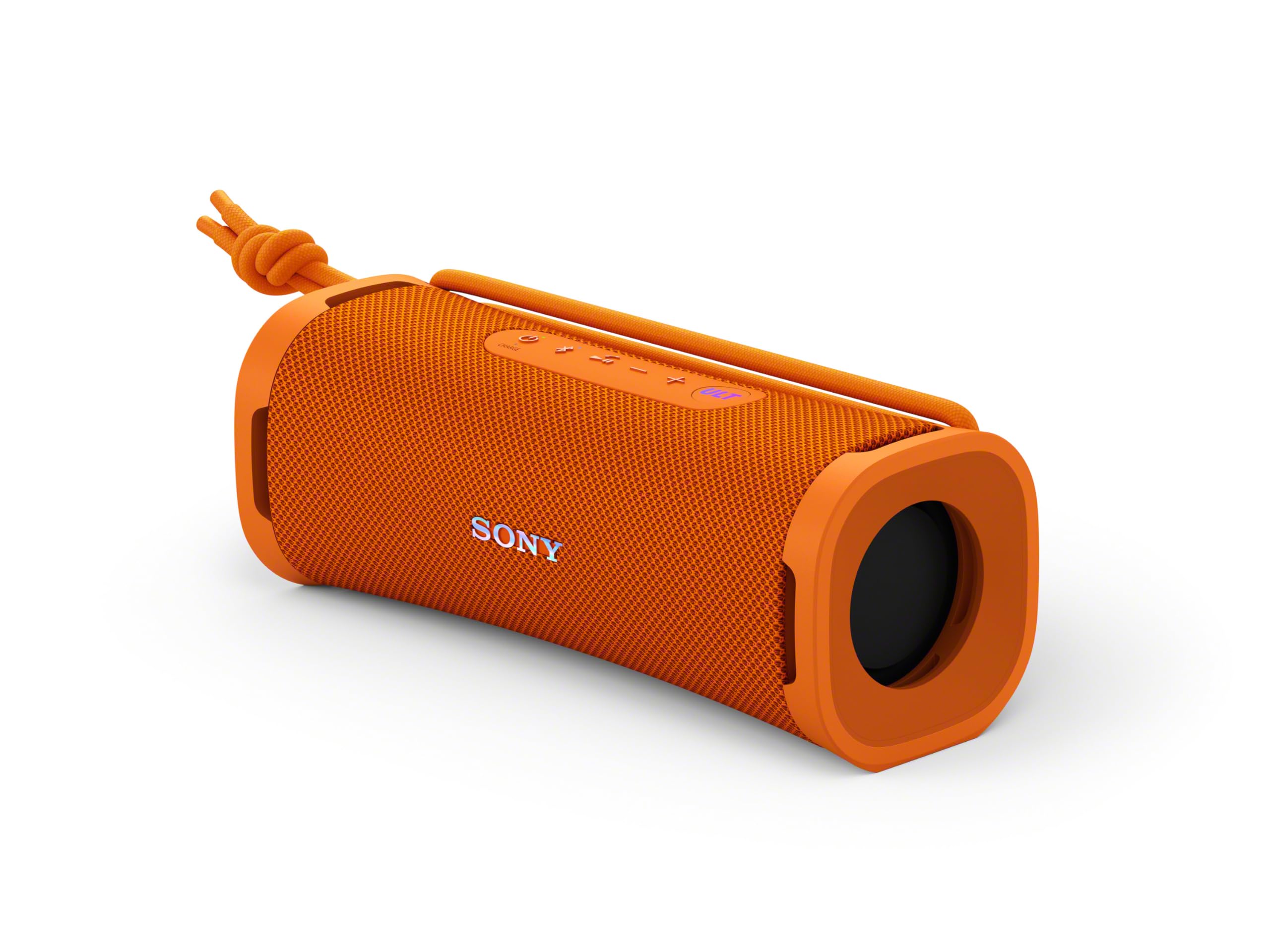 Sony ULT Field 1 Waterproof Portable Bluetooth Speaker, Enhanced Bass, 12h Battery, IP67 Rated Dustproof Shockproof Rustproof, Detachable Strap, SRSULT10D, Orange