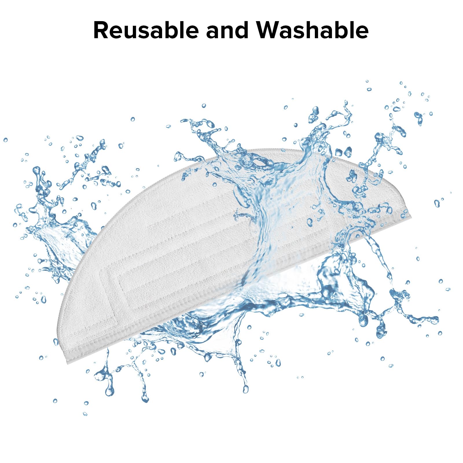 Roborock Mop Cloth For S8+&S8&S7&S7+&S7 Maxv&S7 Maxv Plus&S7 Maxv Ultra Robot Vacuum(2 Pcs)