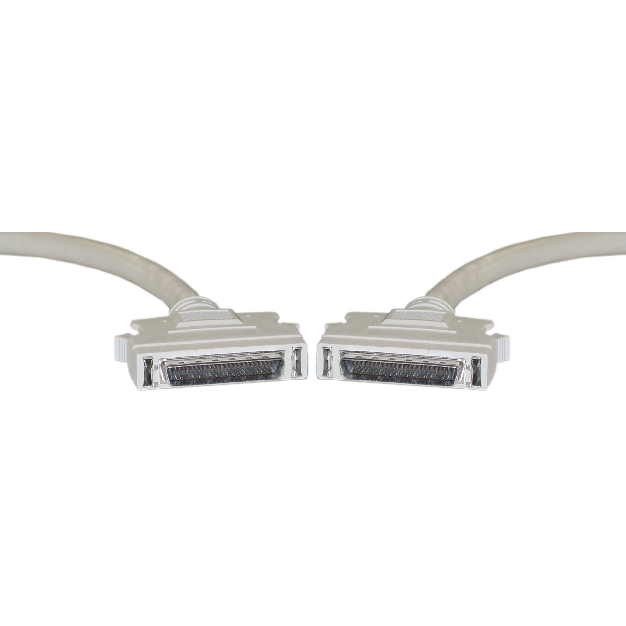 Cablewholesale Scsi Ii Cable, Half Pitch Db50 Male To Male, Hpdb50(M/M), 25 Twisted Pairs, 28Awg, Db 50 Pin Male To Male Connect
