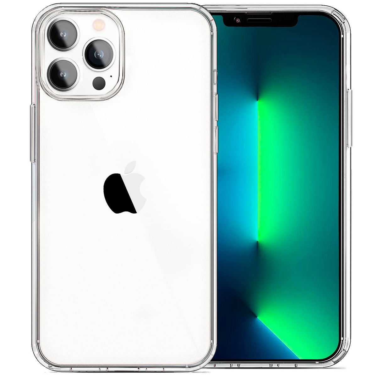 Jjgoo Compatible With Iphone 13 Pro Case Clear, Transparent Soft Shockproof Protective Slim Thin Bumper Cover Phone Case For Iph