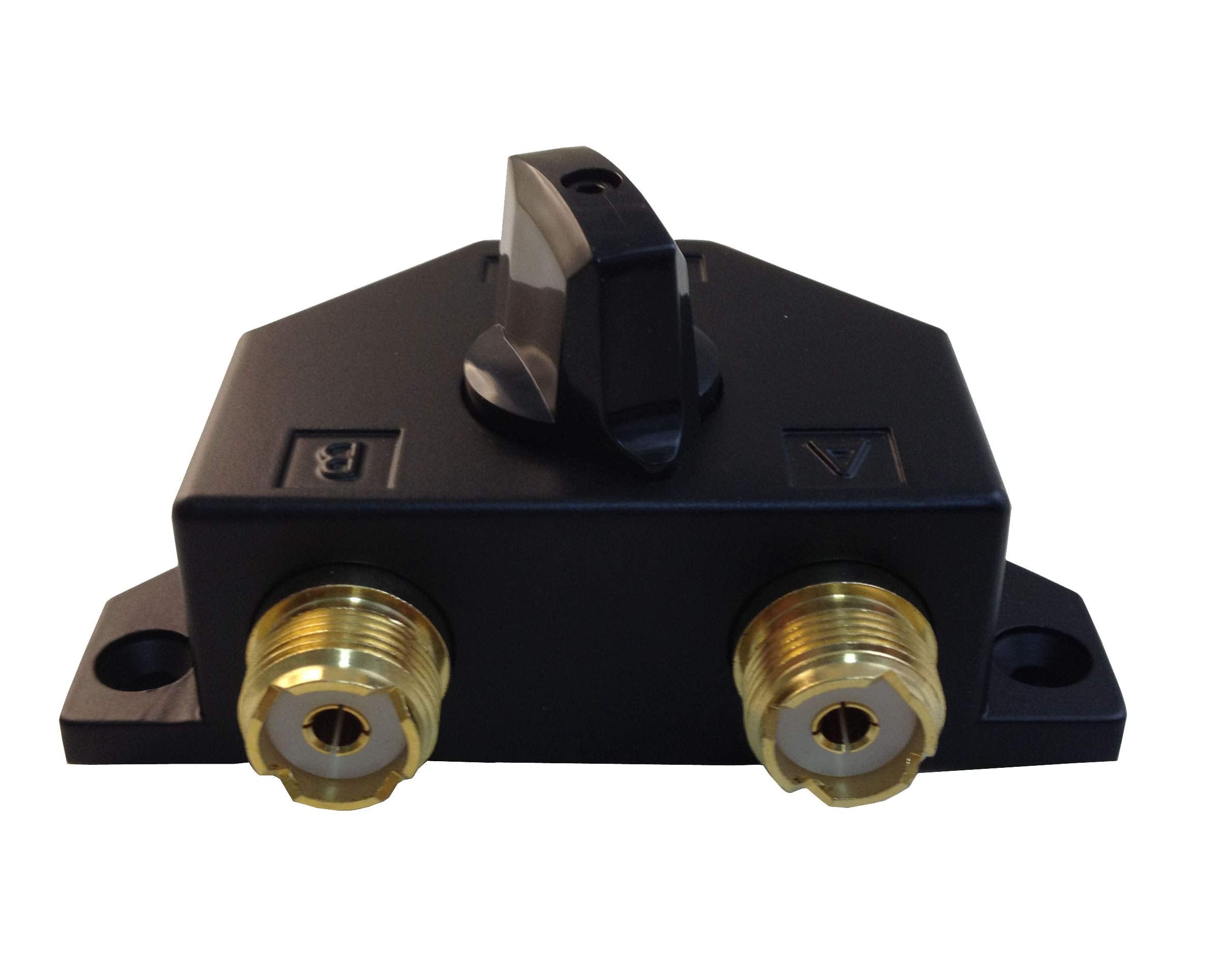 Anteenna Tw 102 2 Position Coaxial Switch For 144/440Mhz Ham Cb Or Hf/Vhf/Uhf Radio Uhf Female (So 239) Connector Plated Golden