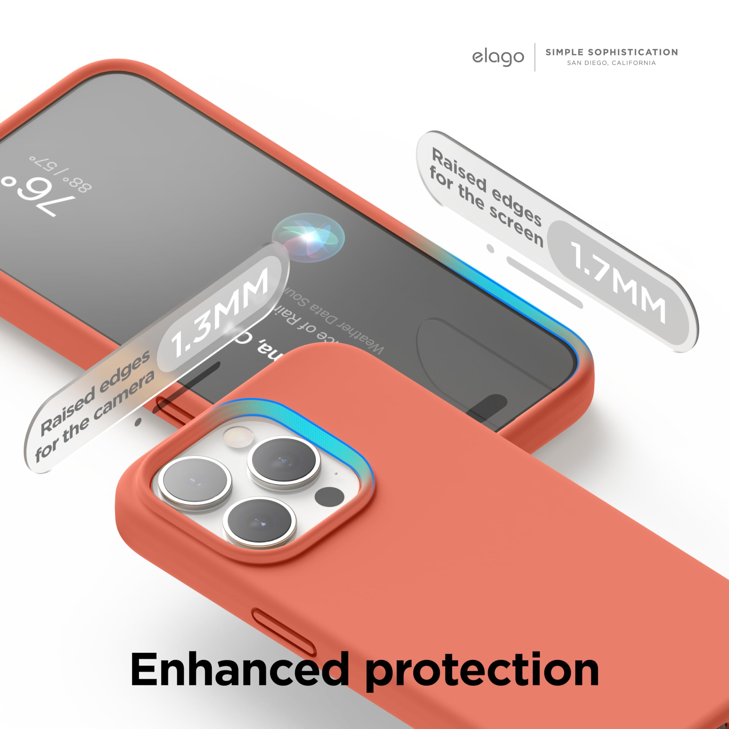 Elago Compatible With Iphone 15 Pro, Liquid Silicone Full Body Protective Case, Shockproof Soft Microfiber Lining Anti Scratch 6