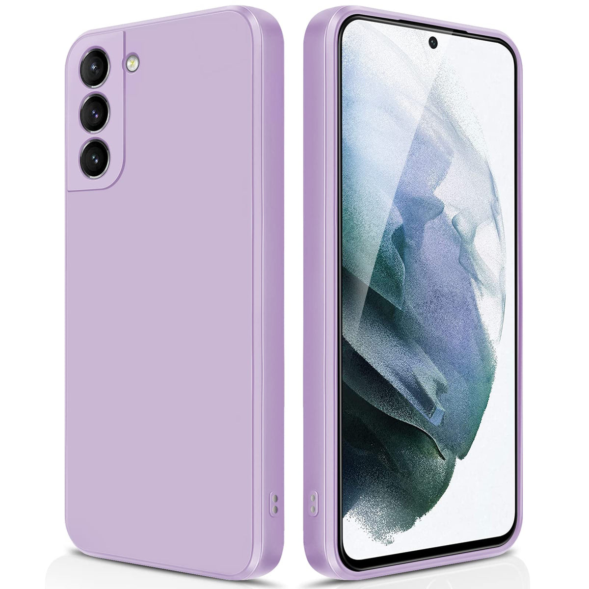 Giiyoon Silicone Case Compatible With Samsung Galaxy S21 5G, Full Body Silky Soft Touch Phone Case With Camera Protection, Shock