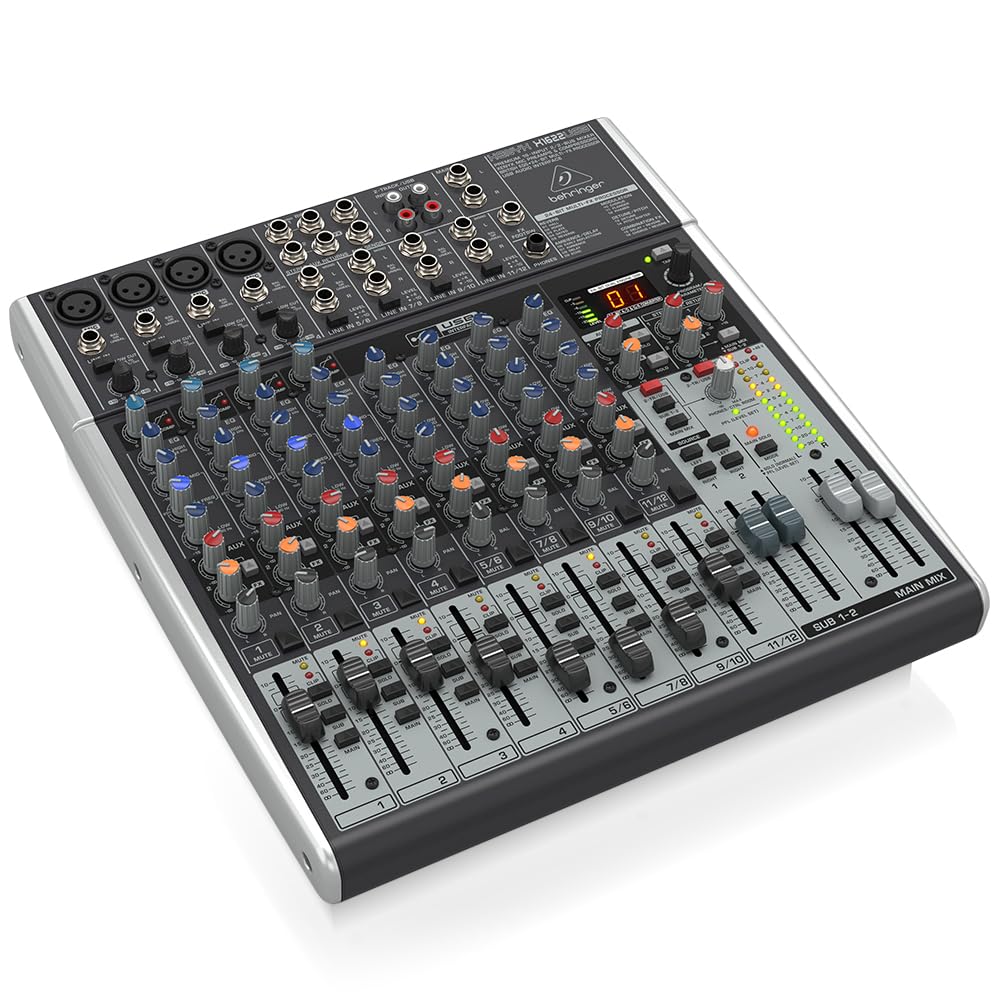 Behringer Xenyx X1622Usb Mixer With Usb And Effects